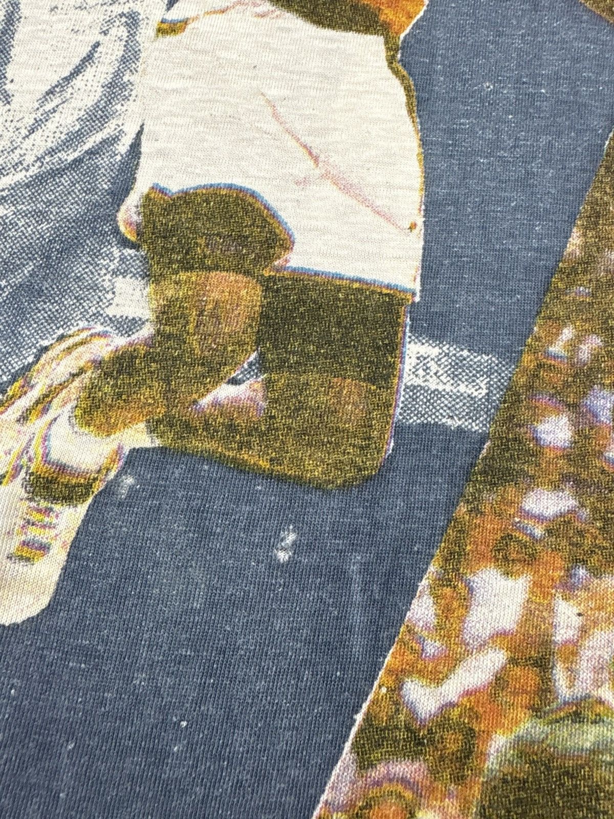 Vintage Vintage 90s All Over Print Basketball Rap T Shirt AOP Y2K XL Size US XL / EU 56 / 4 - 17 Thumbnail