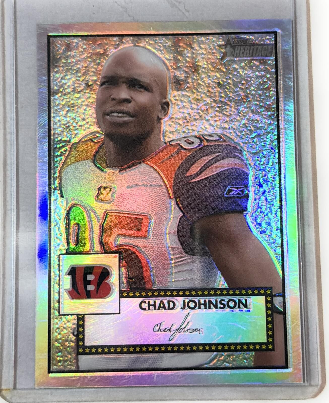 Topshop 2006 Topps Heritage Chad Johnson Refractor 370/552 #THC45 Size ONE SIZE - 1 Thumbnail