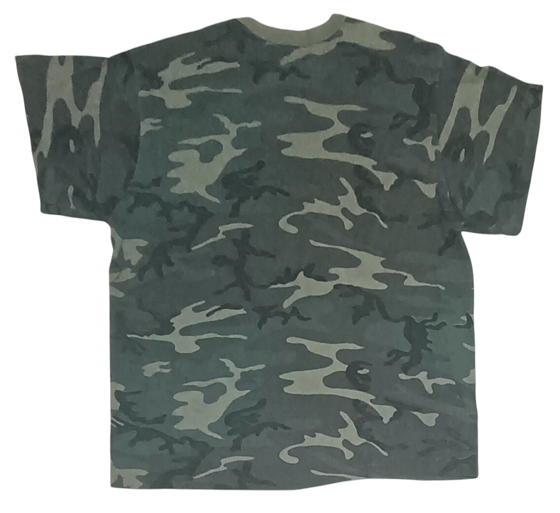 Vintage VINTAGE 80s MILITARY PARODY MERCENARIES NEVER DIE SHIRT Size US XL / EU 56 / 4 - 4 Thumbnail
