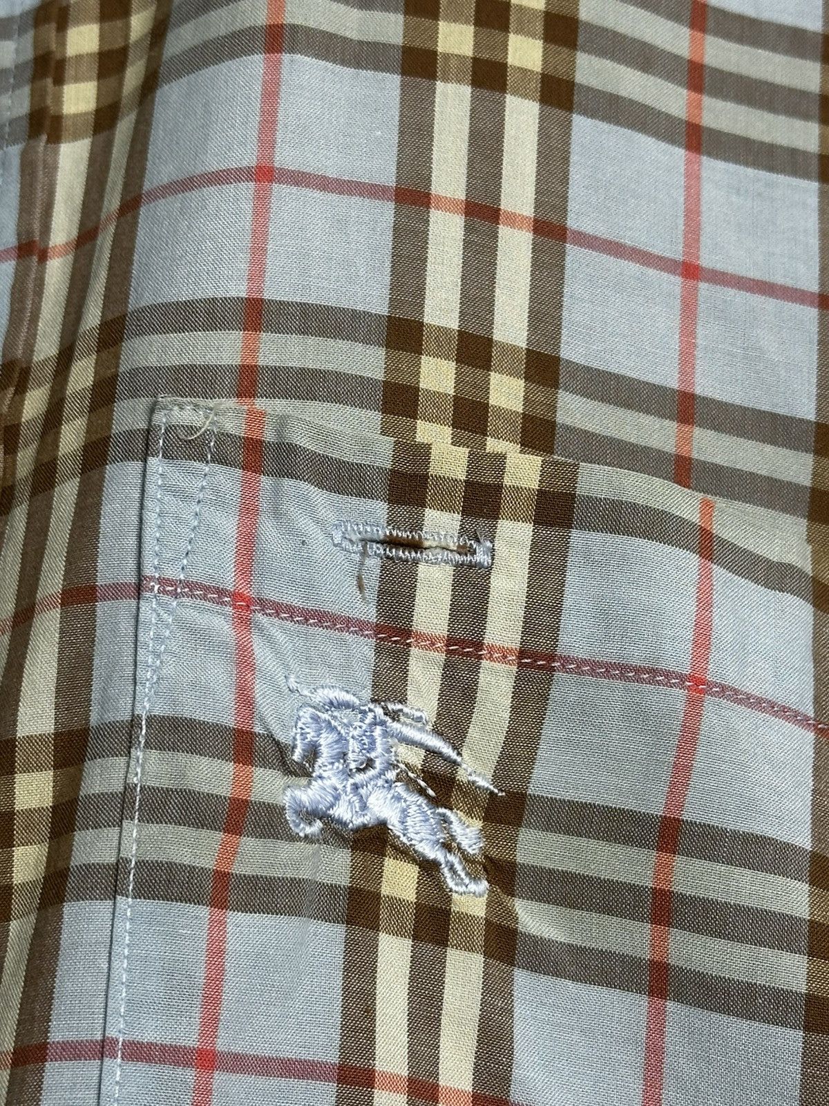 Burberry Prorsum 90’s Burberry Nova Check Button shirt Size US M / EU 48-50 / 2 - 5 Thumbnail