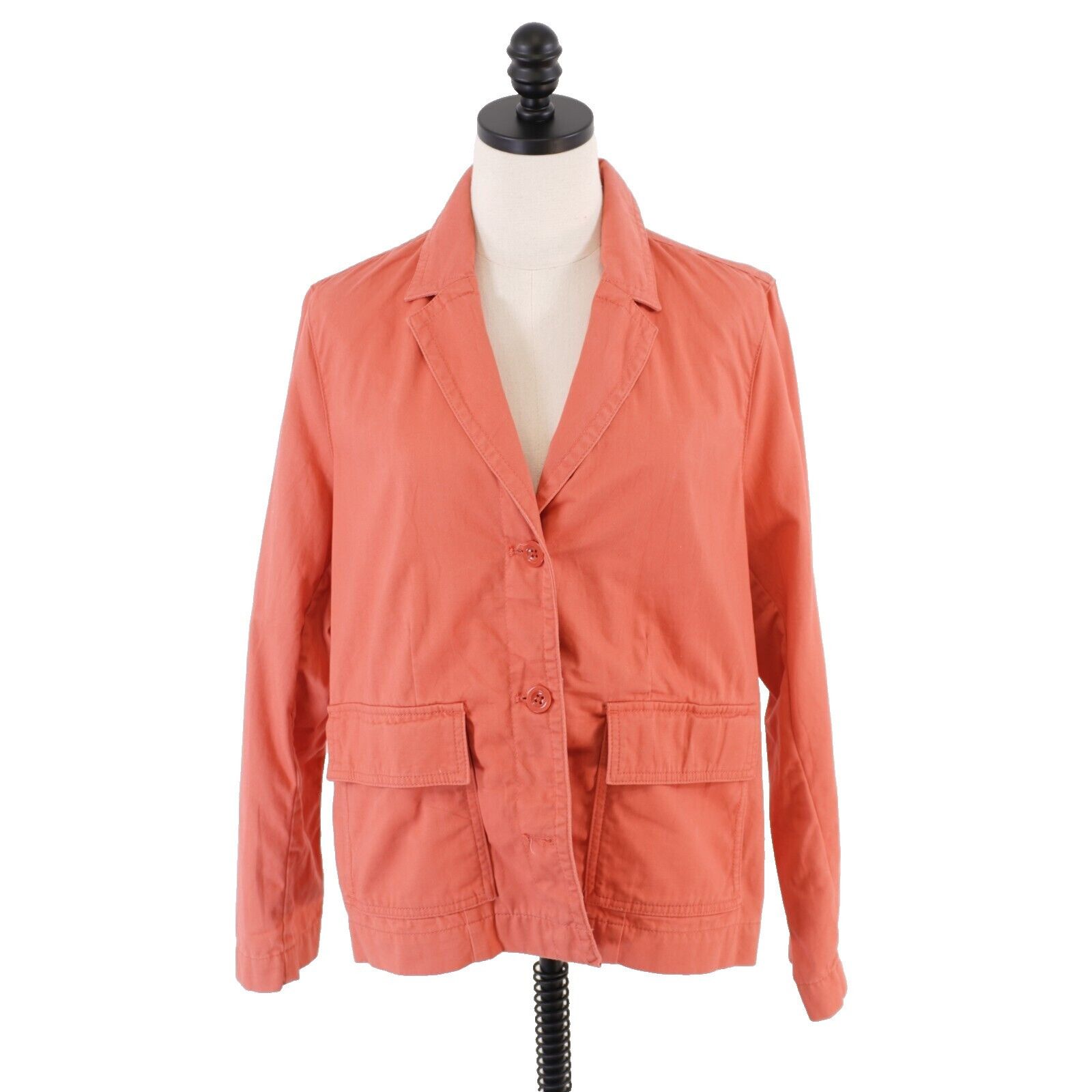 Eddie Bauer Eddie Bauer PXL Legend Wash Canvas Peach Utility Jacket Size XL / US 12-14 / IT 48-50 - 1 Thumbnail