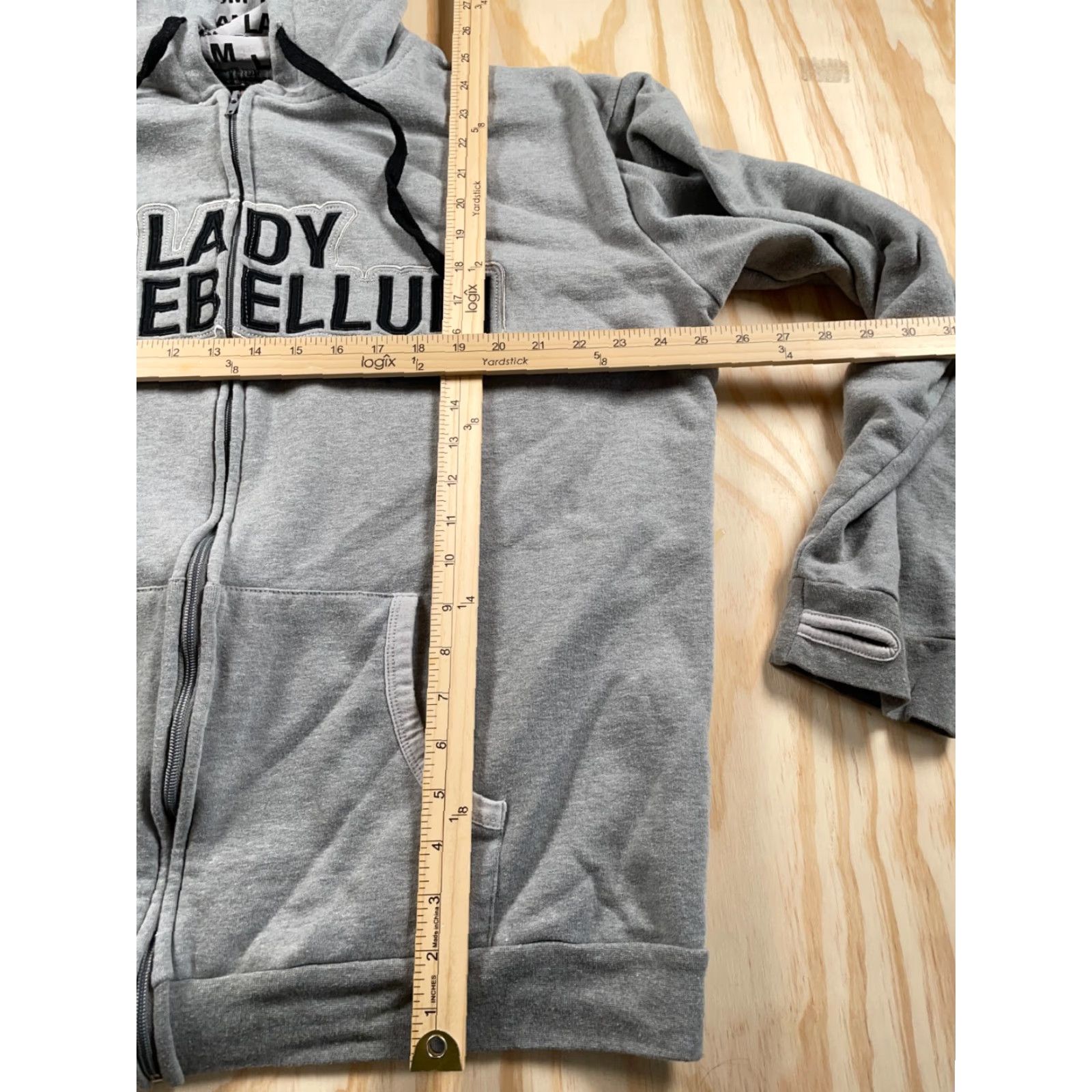 Vintage Lady Antebellum Hoodie Women XL Gray Take Me Downtour Tour Embroidered Full Zip 2014 Womens Size XL / US 12-14 / IT 48-50 - 6 Thumbnail