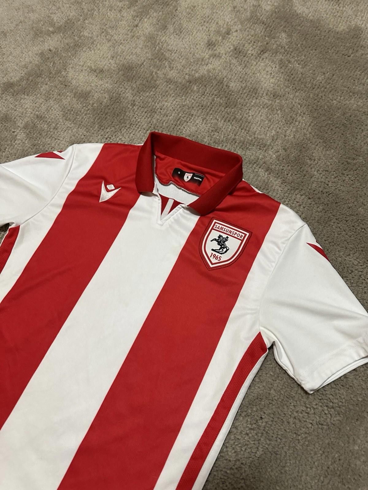 Macron Macron Samsunspor 2019/20 Home Football Shirt Soccer Jersey Size US S / EU 44-46 / 1 - 3 Thumbnail