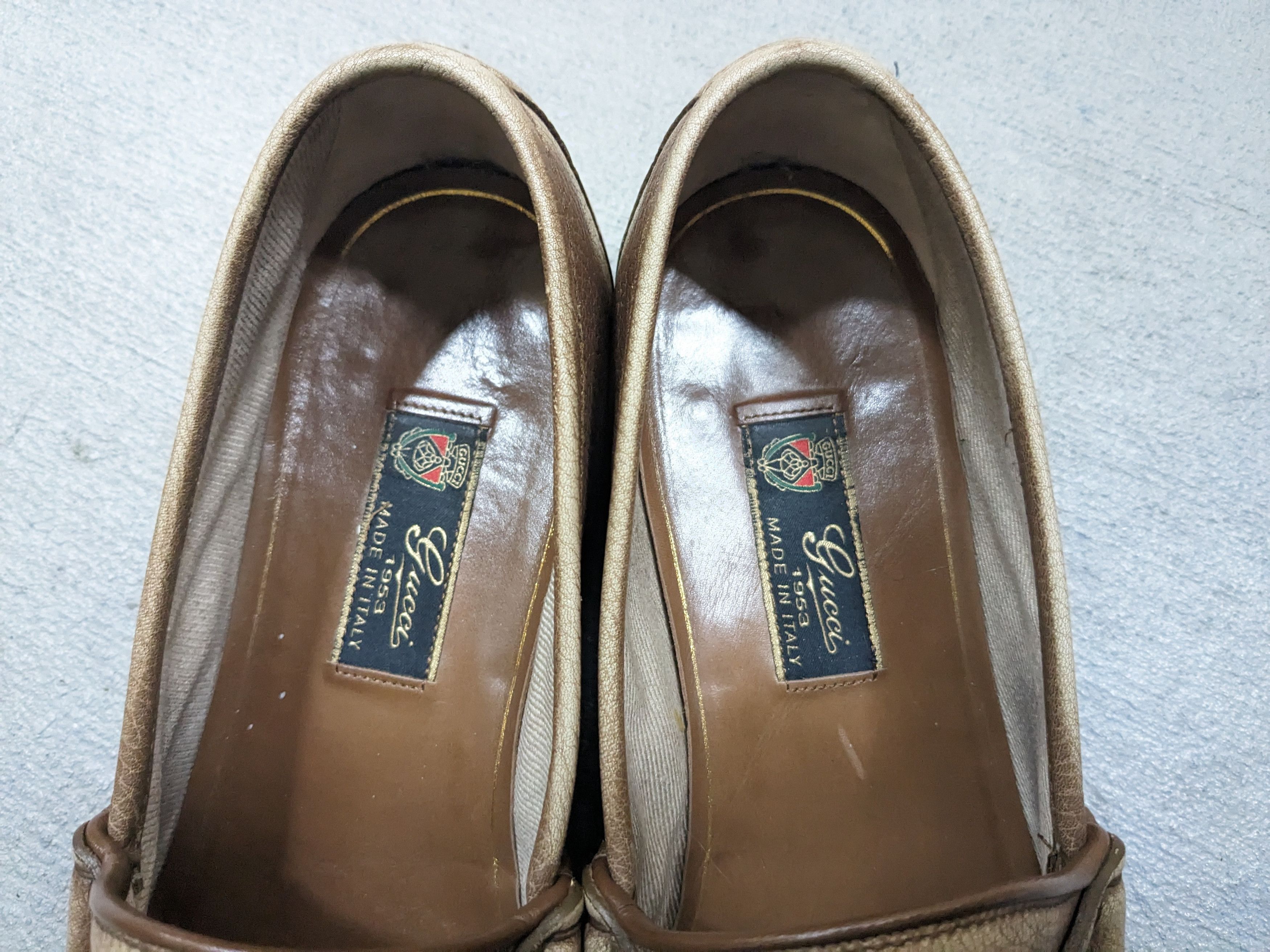 Gucci Gucci Horsebit Loafers Brown Leather Size 11 Italy Slip On Size US 11 / EU 44 - 5 Thumbnail