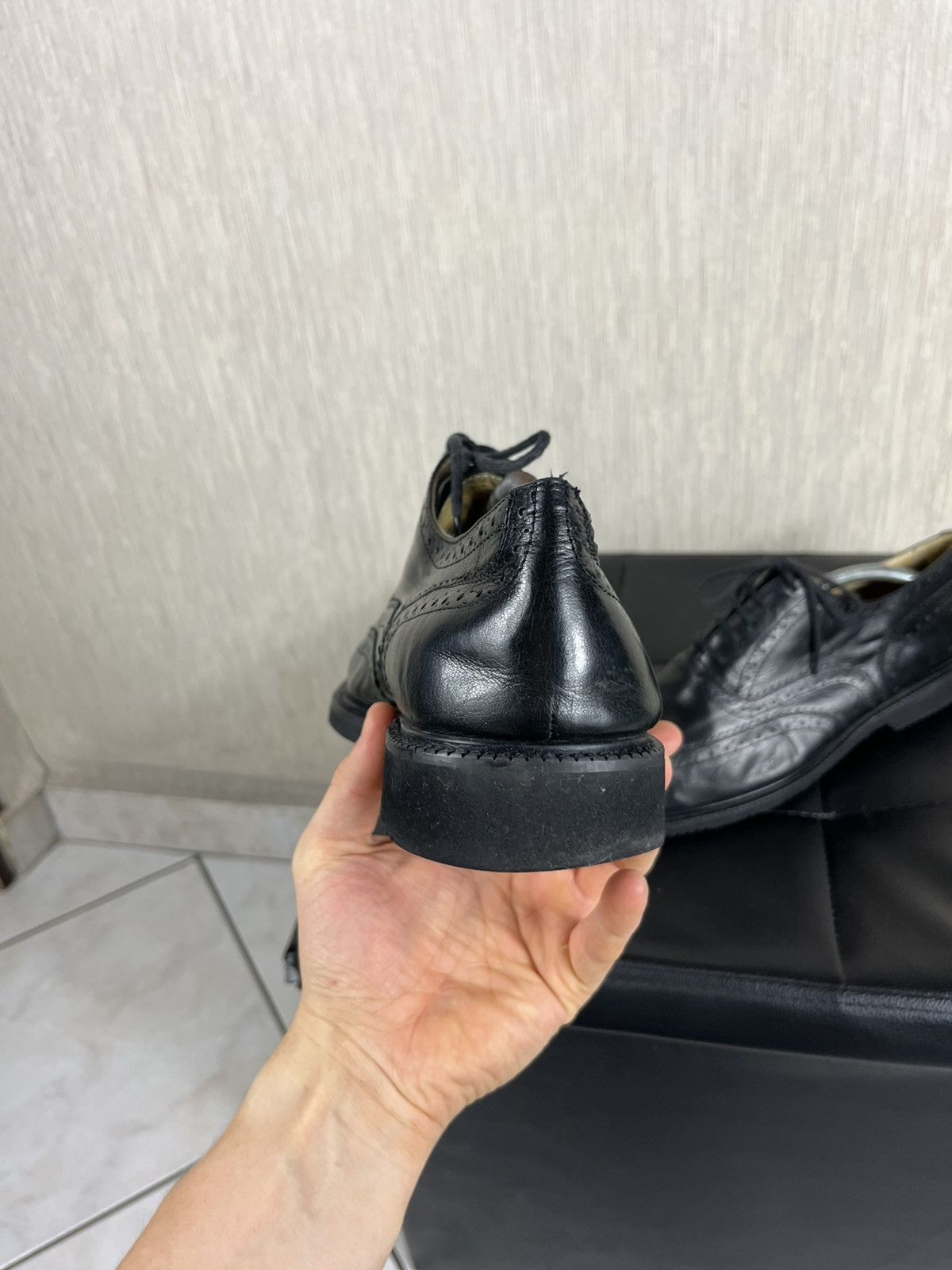 Hugo Boss Vintage Hugo Boss leather casual shoes avant garde classic Size US 9 / EU 42 - 11 Thumbnail