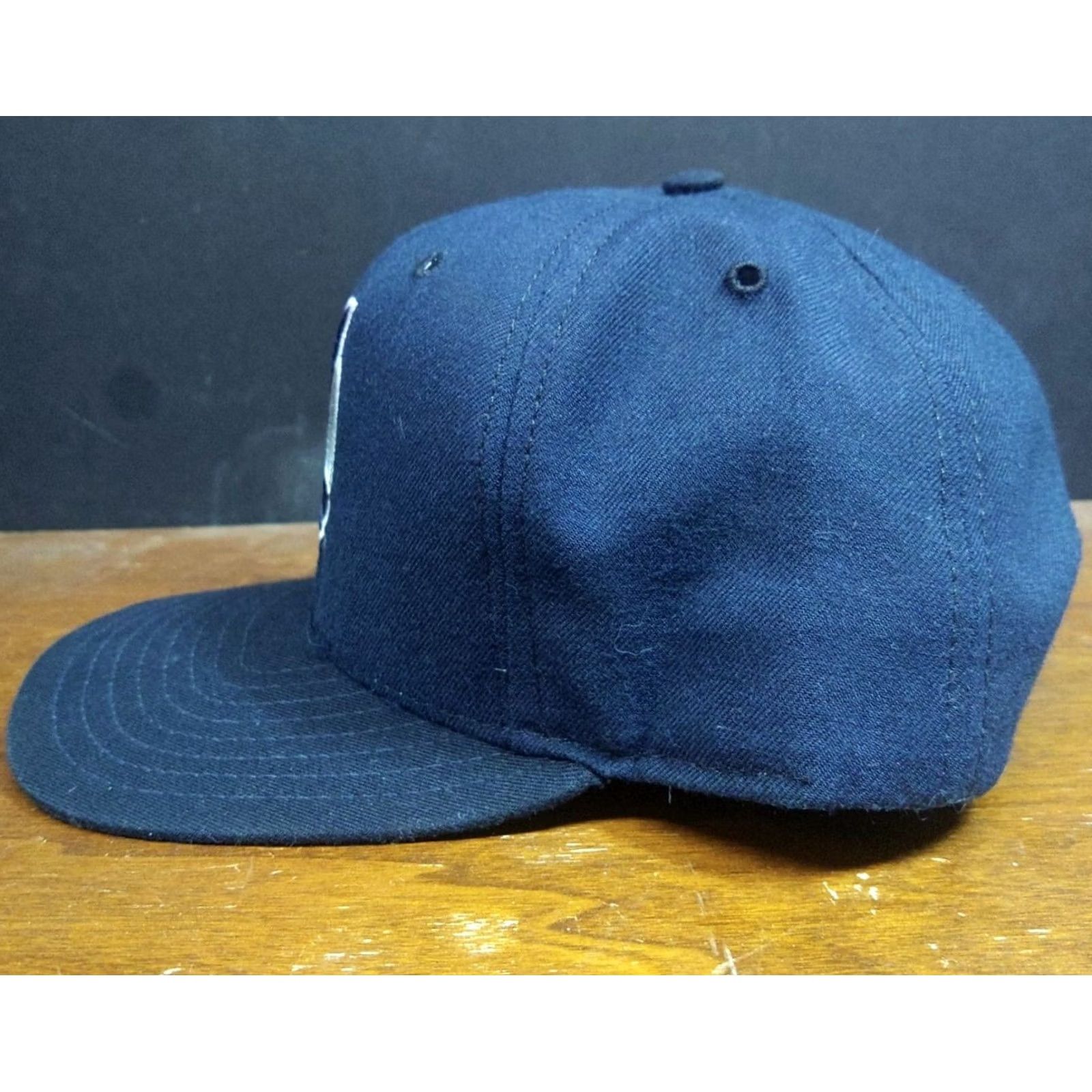 New Era VINTAGE Dallas Cowboys Pro Model Fitted Hat New Era Wool Blue 1990s Official USA Cowboys Mens Size ONE SIZE - 4 Thumbnail