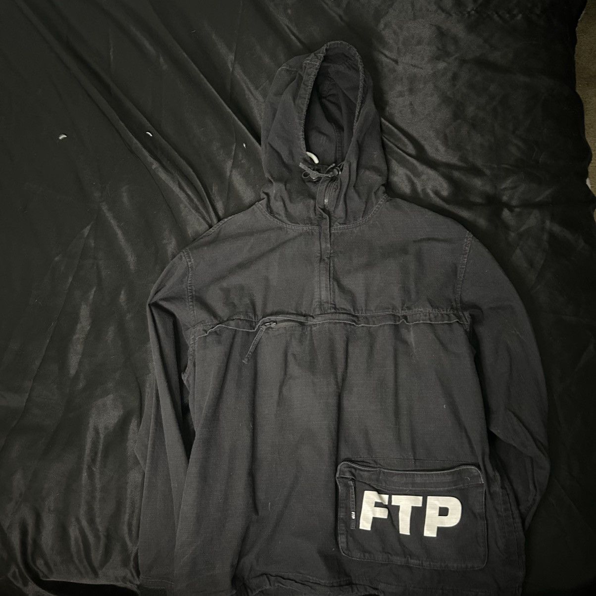 Fuck The Population FTP ripstop anorak jacket xl | Grailed