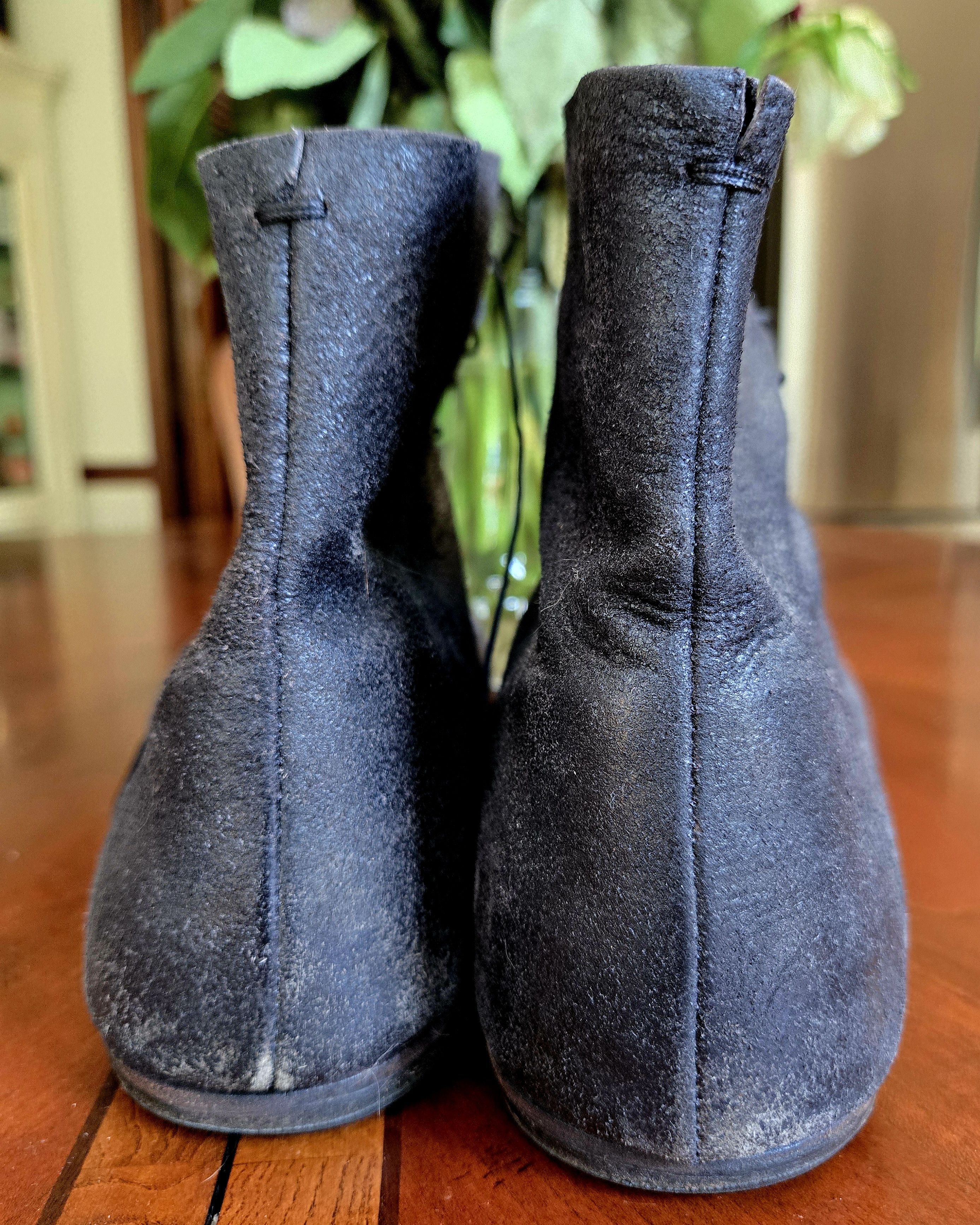 Carpe Diem Carpe Diem Reverse Horse Leather Suture Boots Size US 11 / EU 44 - 4 Thumbnail