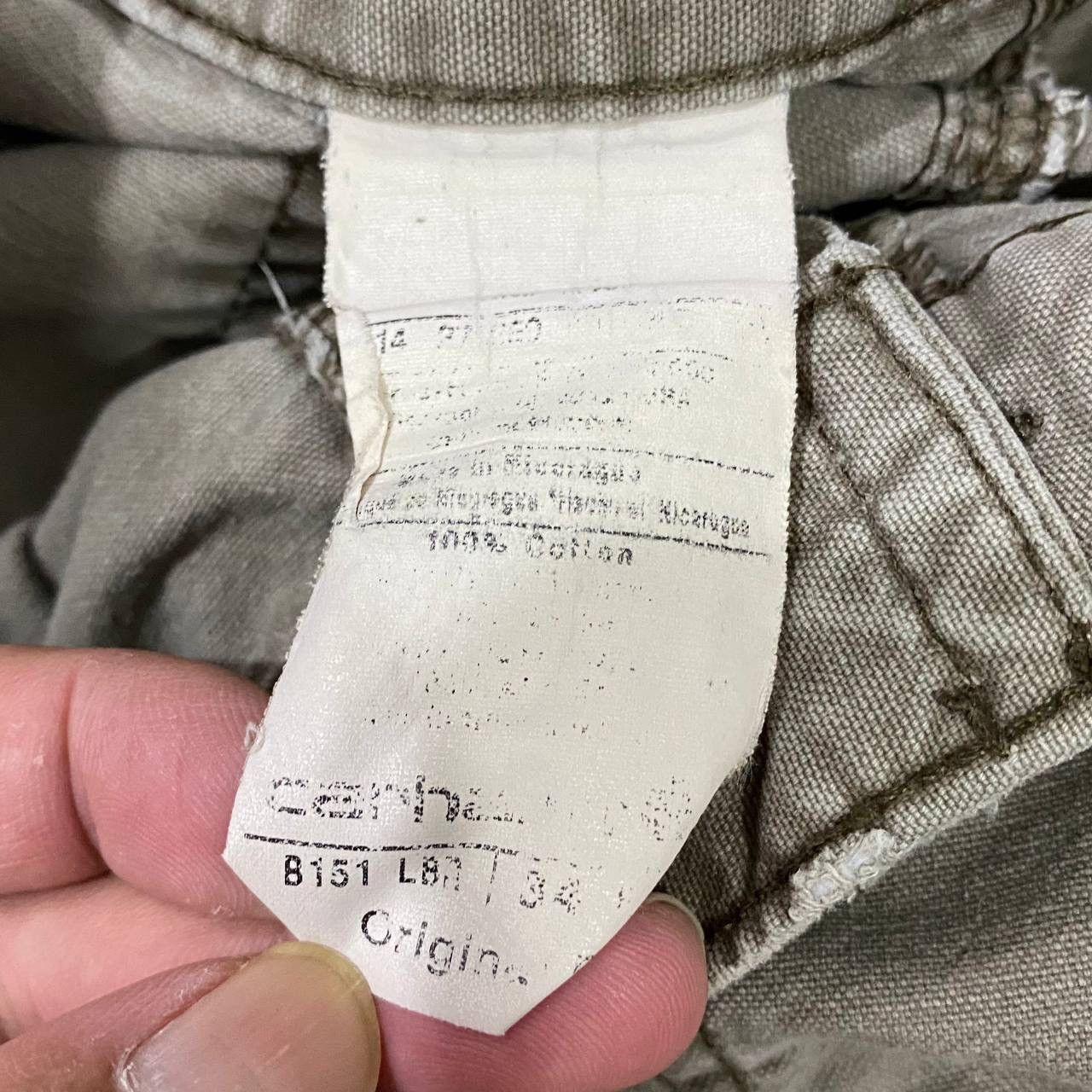 Carhartt Carhartt cargo carpenter pants Size US 34 / EU 50 - 8 Thumbnail