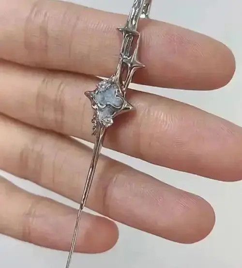 Jewelry Geometric Four-Pointed Star Earring Size ONE SIZE - 2 Thumbnail