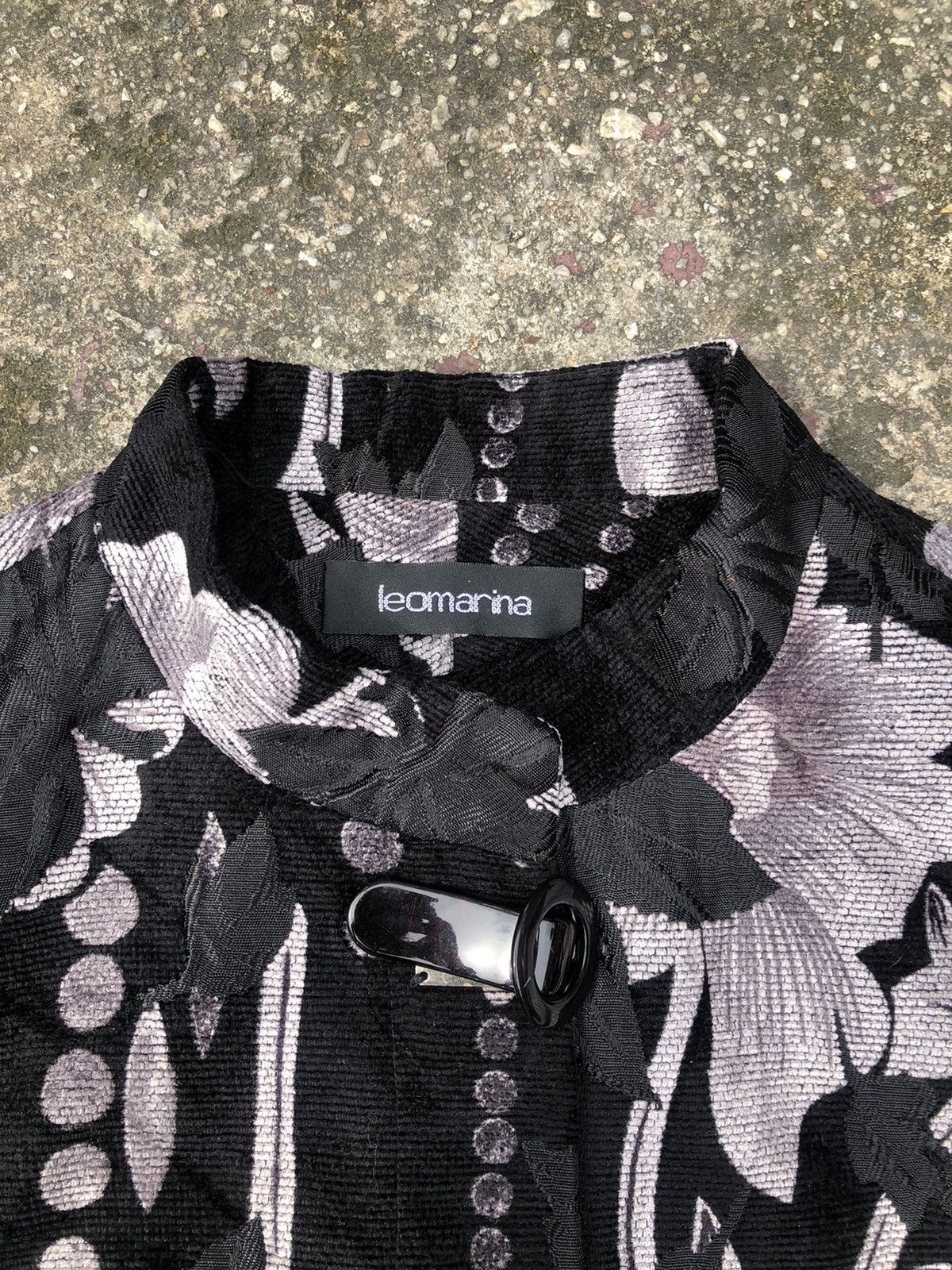Japanese Brand × Vintage Vintage Leomarina Flower Motif Jacket Size M / US 6-8 / IT 42-44 - 9 Thumbnail