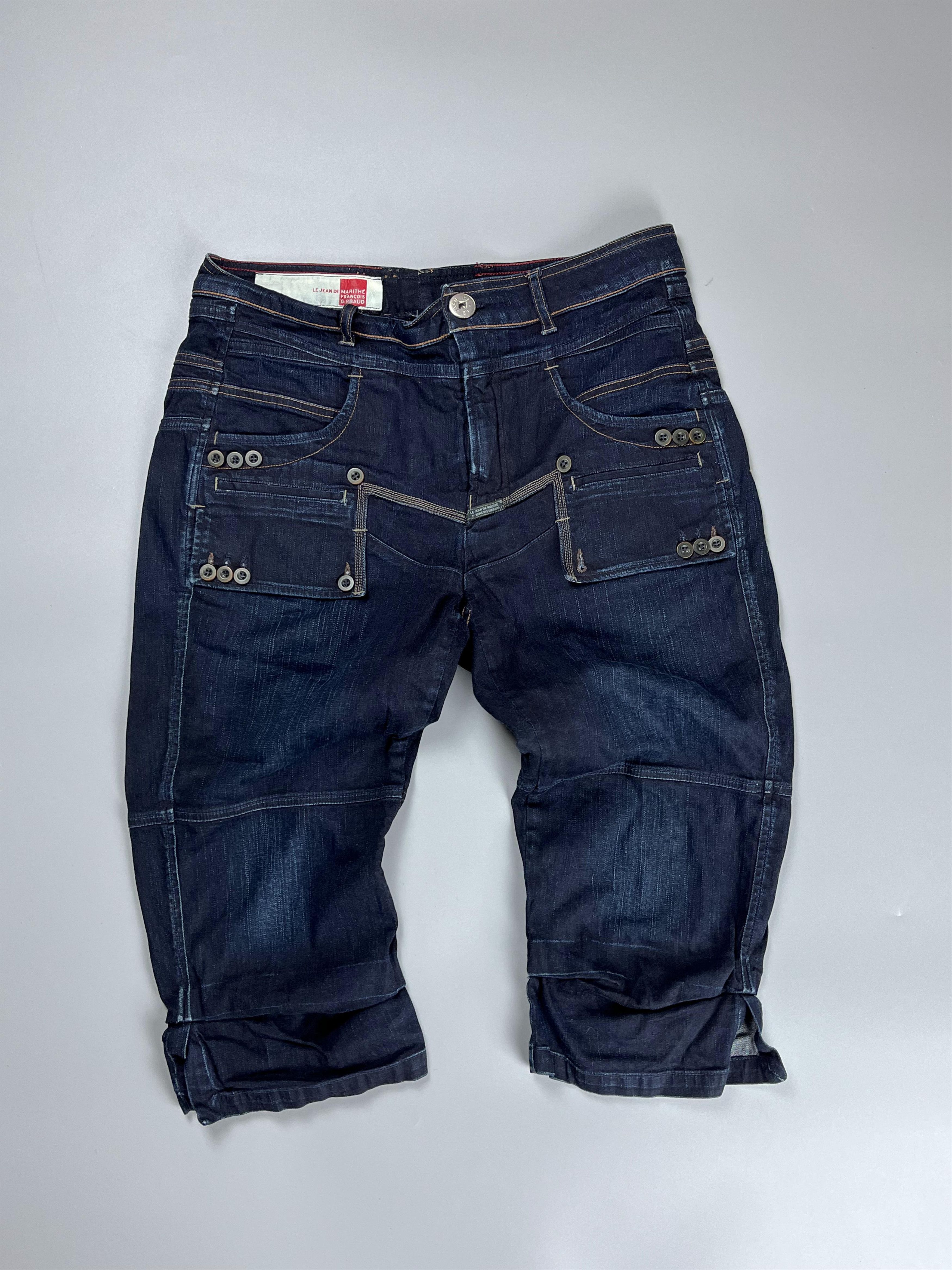 Marithe + Francois Girbaud × Vintage RARE!Marithe Francois Girbaud Vintage Shorts Size 28" / US 6 / IT 42 - 1 Thumbnail