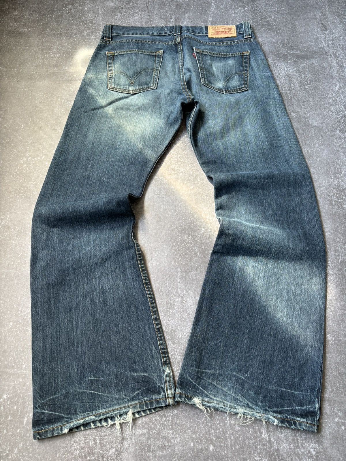 Pre-owned Hysteric Glamour X If Six Was Nine Vintage Levi's Boot Cut 512 If Six Was Nine Japanese Style In Blue
