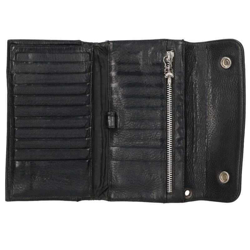 Chrome Hearts Chrome Hearts Dagger zip WAVE Leather Wallet Size ONE SIZE - 3 Thumbnail