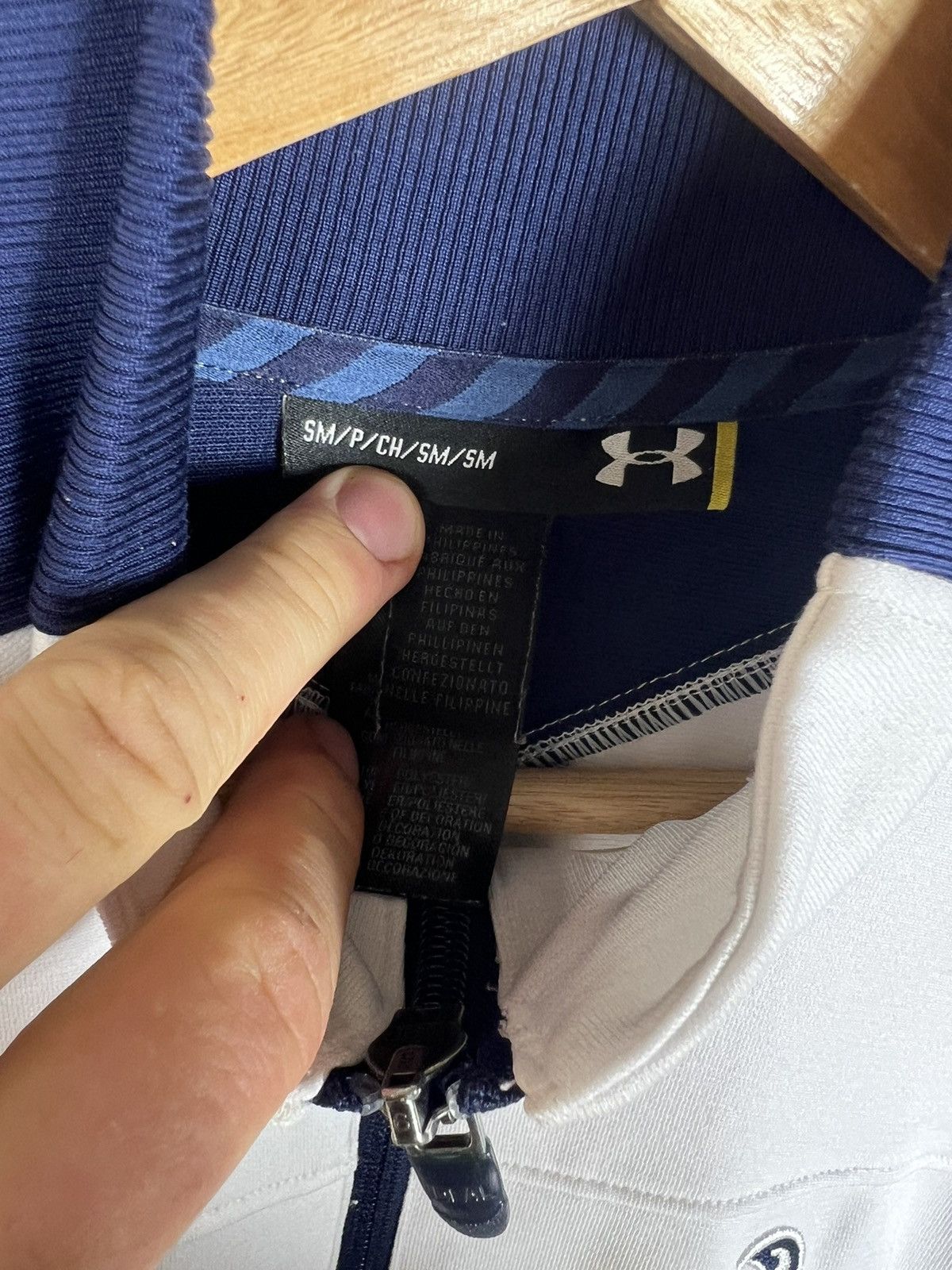 Vintage FC Tottenham Spurs Under Armour Soccer Track Jacket Football Size US S / EU 44-46 / 1 - 7 Thumbnail