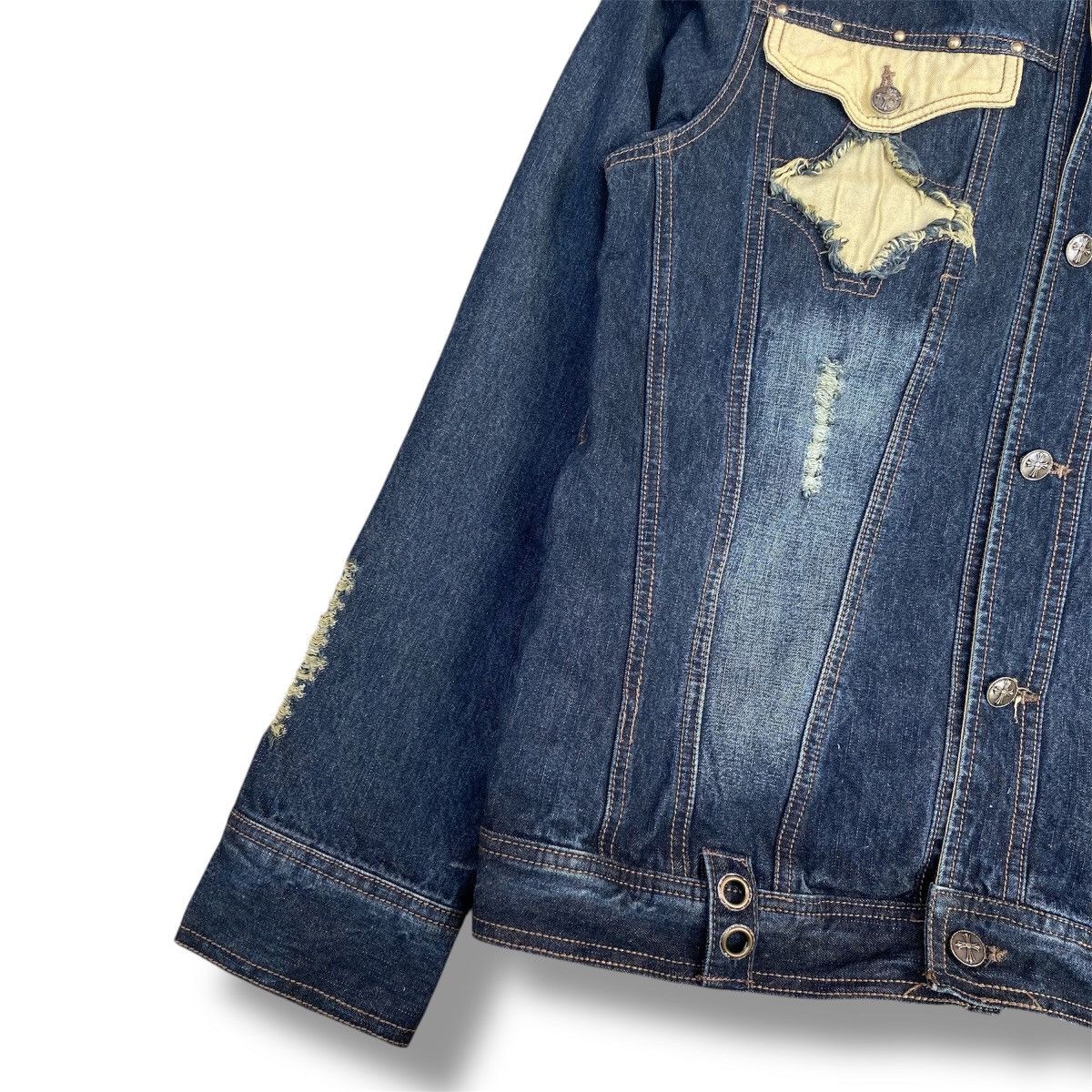 Seditionaries Vintage 90s In The Attic Homme Punk Style Denim Jacket. #F6 Size US XL / EU 56 / 4 - 3 Thumbnail