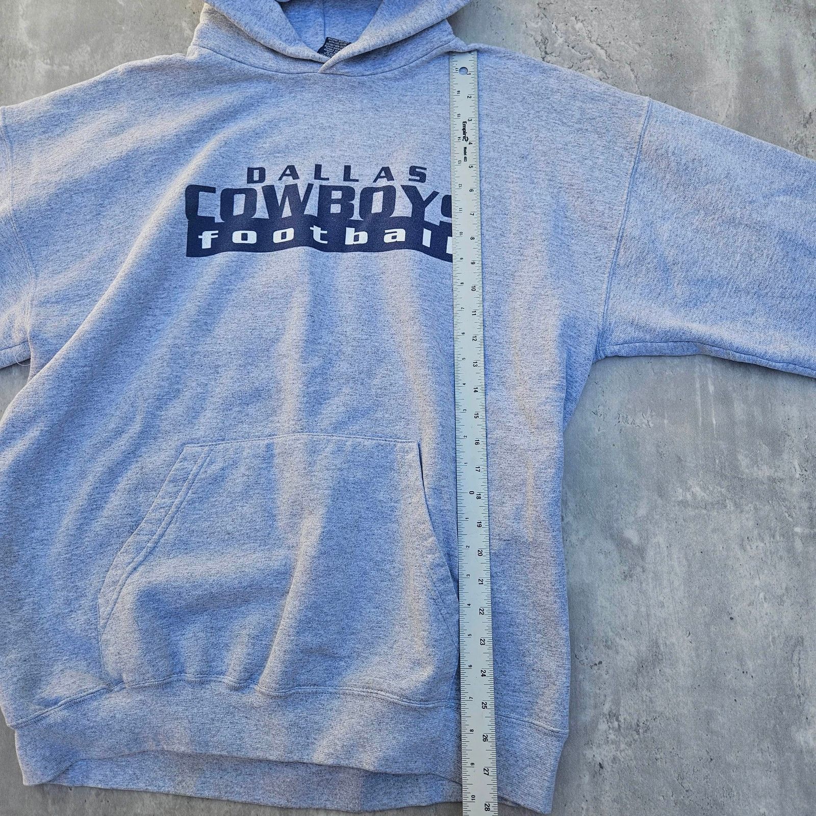 & Other Stories Cowboys Pullover Hoodie Size Men's XL Grey Size US XL / EU 56 / 4 - 6 Thumbnail