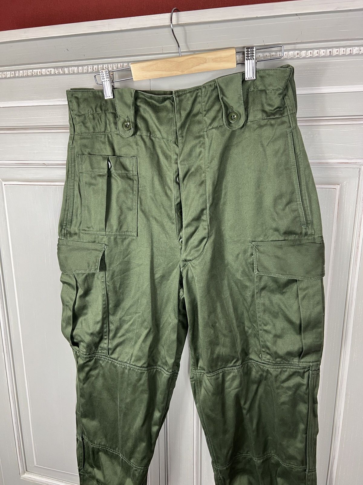 Vintage Vintage 1967 BELGIUM MILITARY ABL BEGETEX PANT TACTICAL Size US 30 / EU 46 - 3 Thumbnail