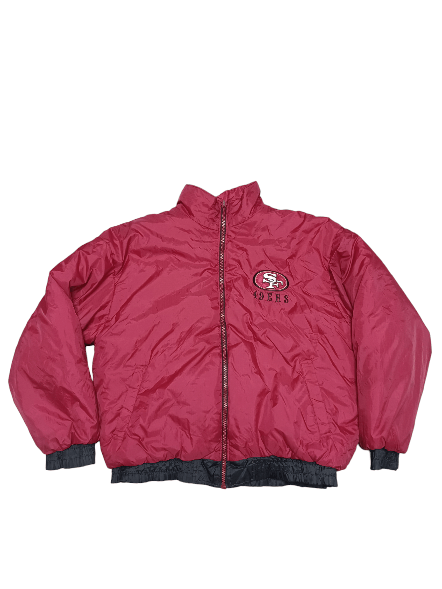 Pro Player VINTAGE REVERSEABLE SAN FRANCISCO 49ERS BOMBER JACKET Size US XXL / EU 58 / 5 - 3 Thumbnail