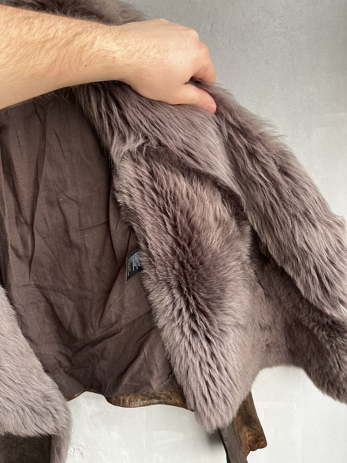 Allsaints × Hysteric Glamour AllSaints MURES Sheepskin Shearling Leather Jacket Size M / US 6-8 / IT 42-44 - 14 Thumbnail