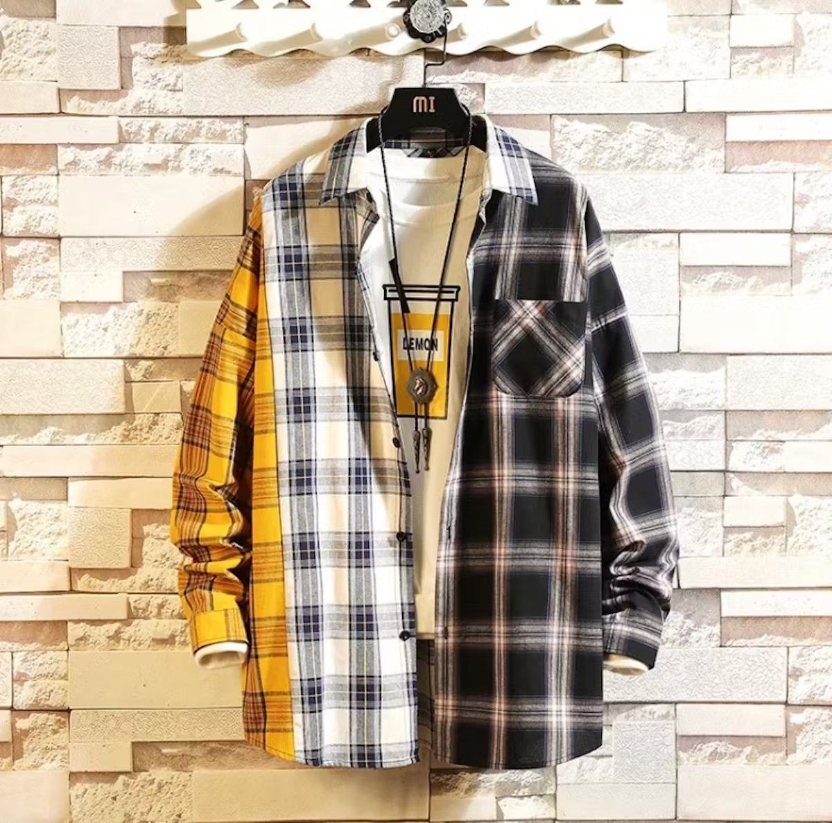 Patchwork Reconstructed Flannel
