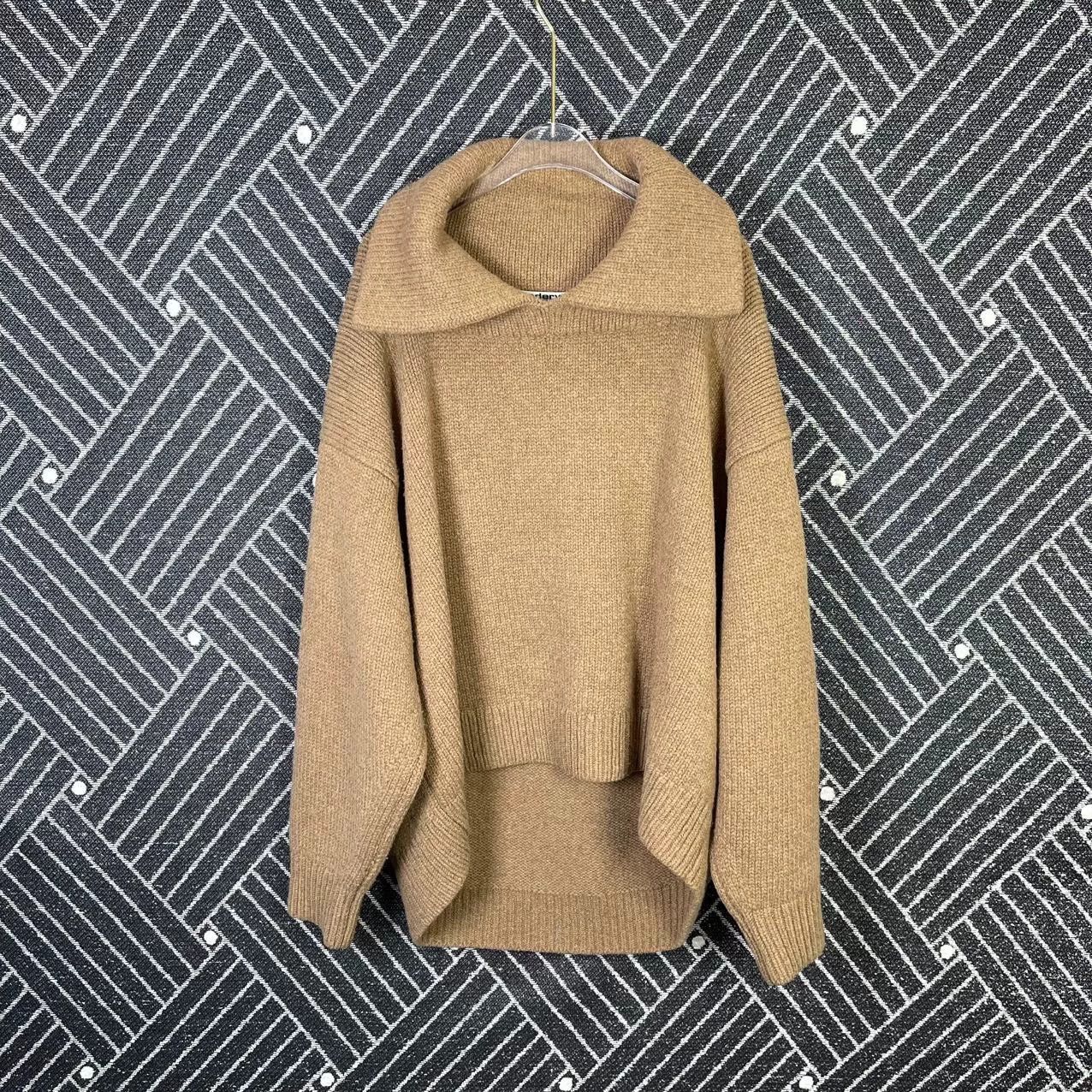 Alexander Wang Alexander Wang Split Hem Warm Brown Sweater Size M / US 6-8 / IT 42-44 - 1 Thumbnail