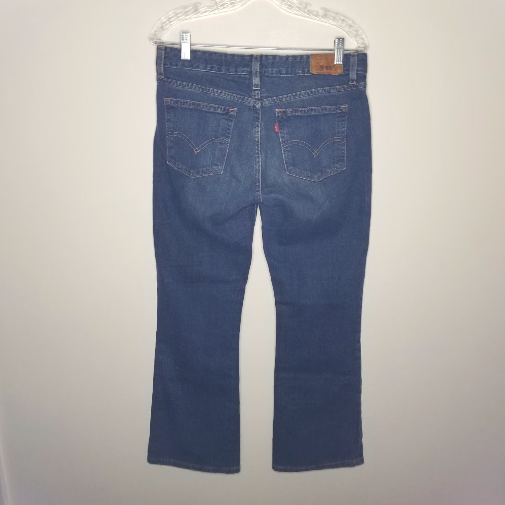 Levi's Levi 553 Womens Mid Rise Bootcut Jeans Size 8S Blue Size 32" / US 10 / IT 46 - 4 Thumbnail