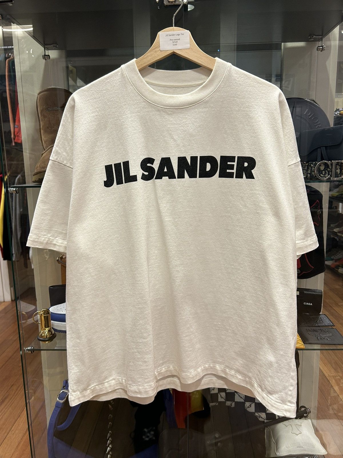 Jil Sander Jill Sander Logo Tee Size US S / EU 44-46 / 1 - 1 Thumbnail