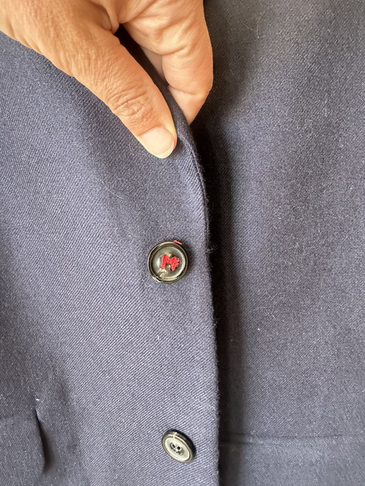 Maison Margiela Maison Margiela Navy Wool Blazer Size 48 (Never Worn) Size 38R - 10 Thumbnail