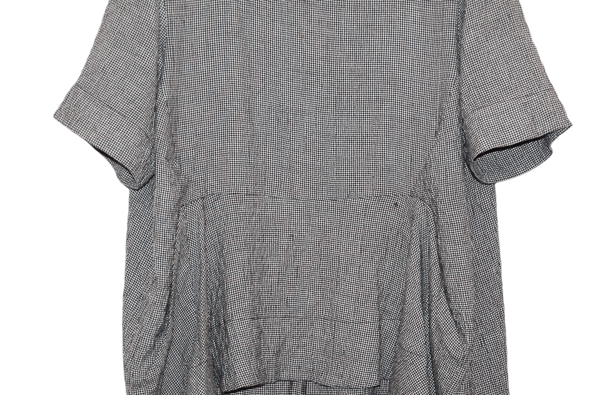 Other Gershon Bram Design Loose Fit Houndstooth Tunic Dress Size L / US 10 / IT 46 - 14 Thumbnail