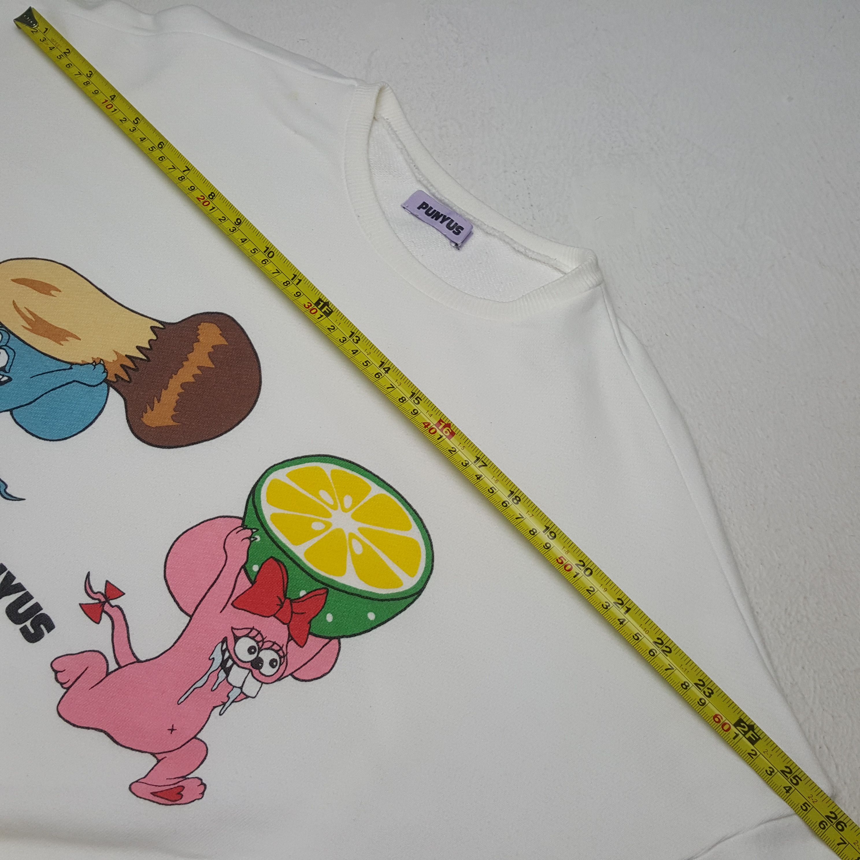 Japanese Brand × Vintage Vintage PUNYUS Japan Streetwear Sweatshirt C295N20 Size US XL / EU 56 / 4 - 5 Thumbnail