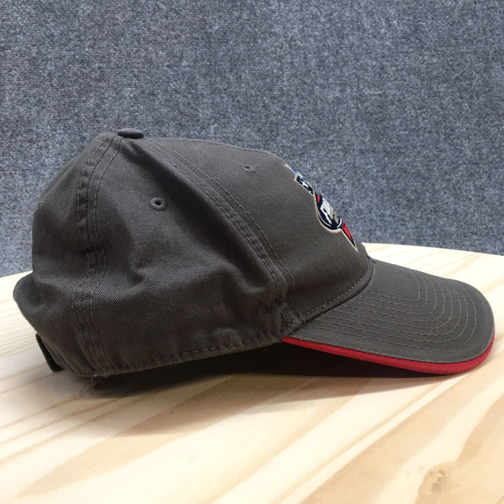 NCAA 2016 NCAA Final Four Baseball Cap Hat Mens Gray OS Curve Brim Embroidered Logo Size ONE SIZE - 5 Thumbnail