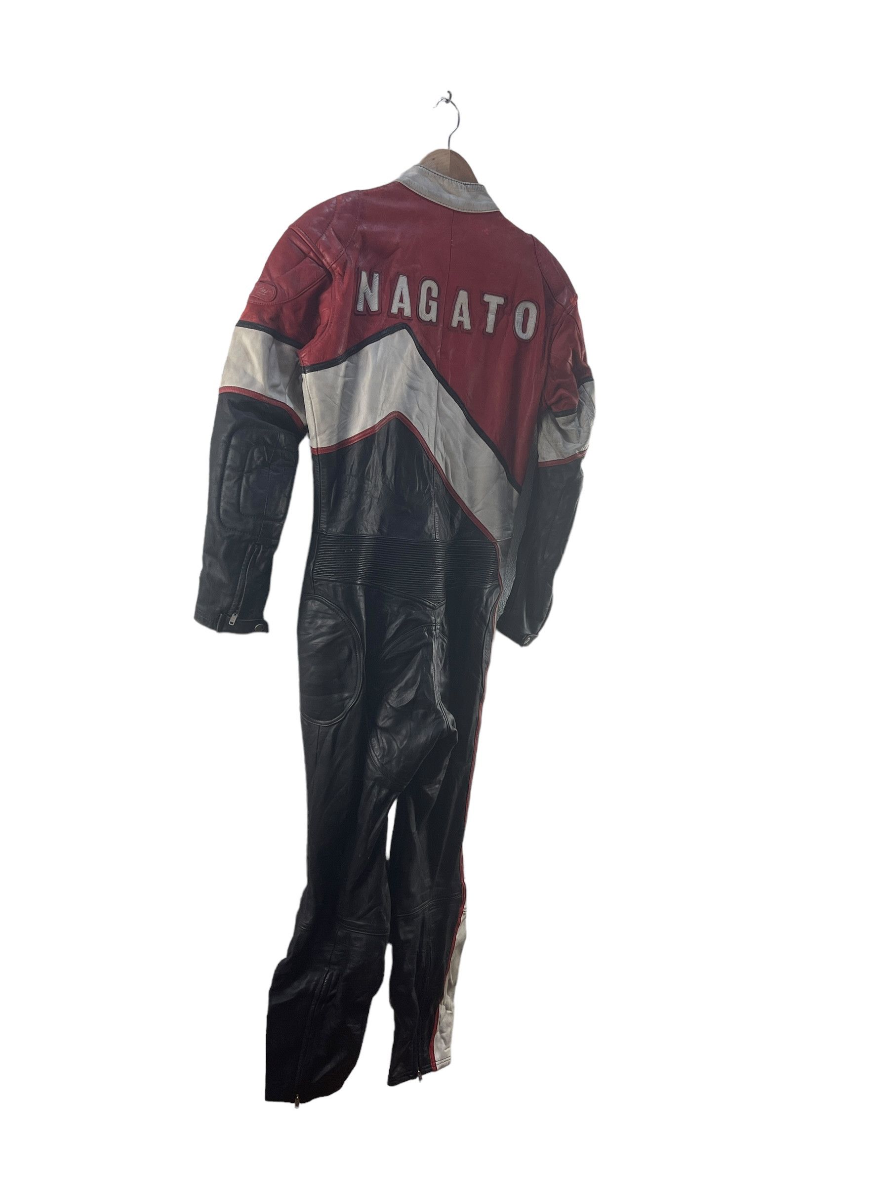 Genuine Leather Vintage Top Rider by Nagato Rider Racing Suit Jacket Size US 30 / EU 46 - 6 Thumbnail