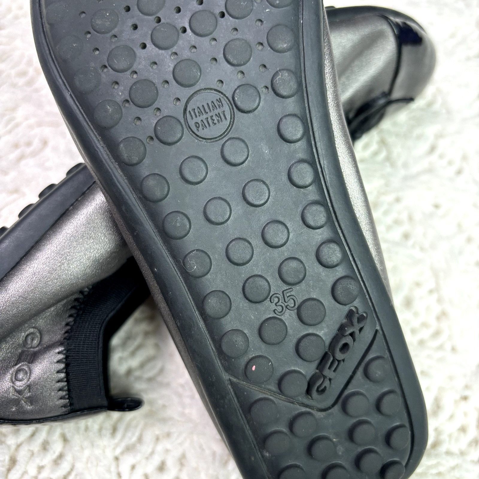 Geox GEOX Ballet Flats NWOT Italian Patent Leather Shoes Women’s Size US 6 / IT 36 - 9 Thumbnail