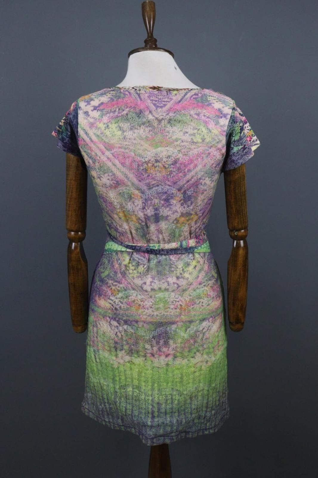 Custo Barcelona Custo Barcelona Multi Abstract Fit & Flare Dress Size 1 Size M / US 6-8 / IT 42-44 - 10 Thumbnail