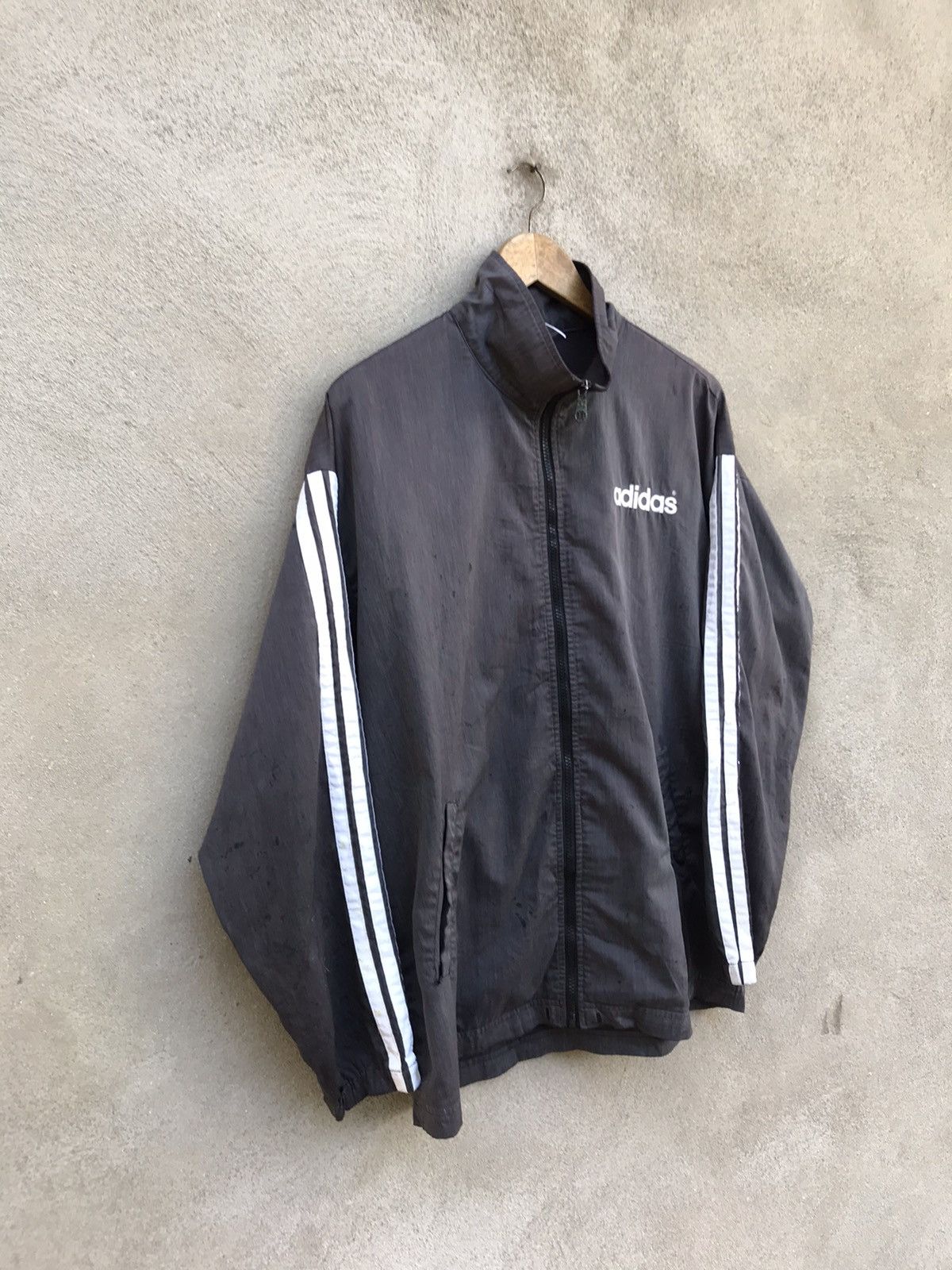 Adidas VINTAGE 90s ADIDAS CASUAL JACKET Size US L / EU 52-54 / 3 - 3 Thumbnail
