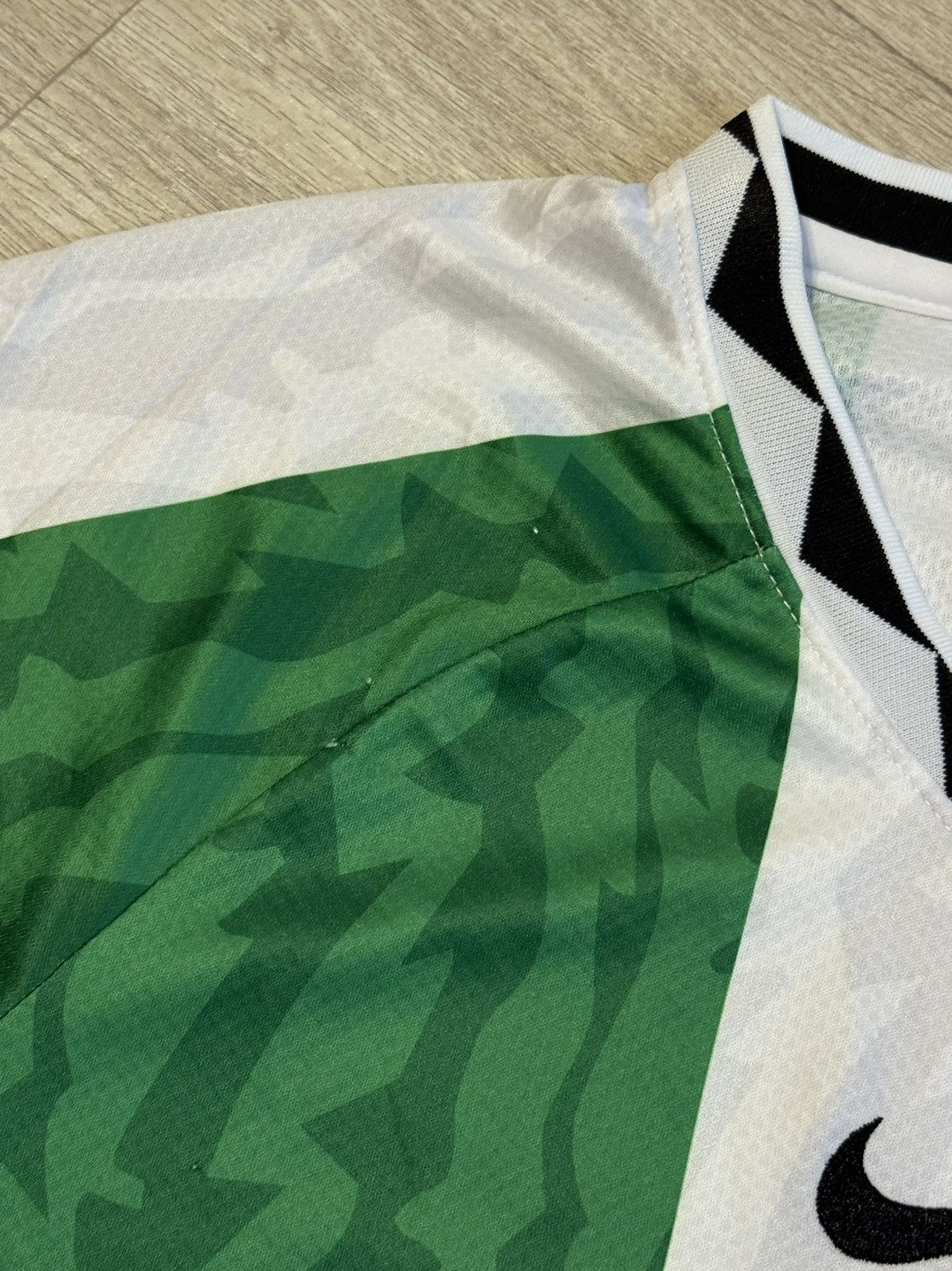 Nike 🔷Retro Nike Nigeria 1996/97/98 Soccer jersey🔷 Size US XL / EU 56 / 4 - 4 Thumbnail