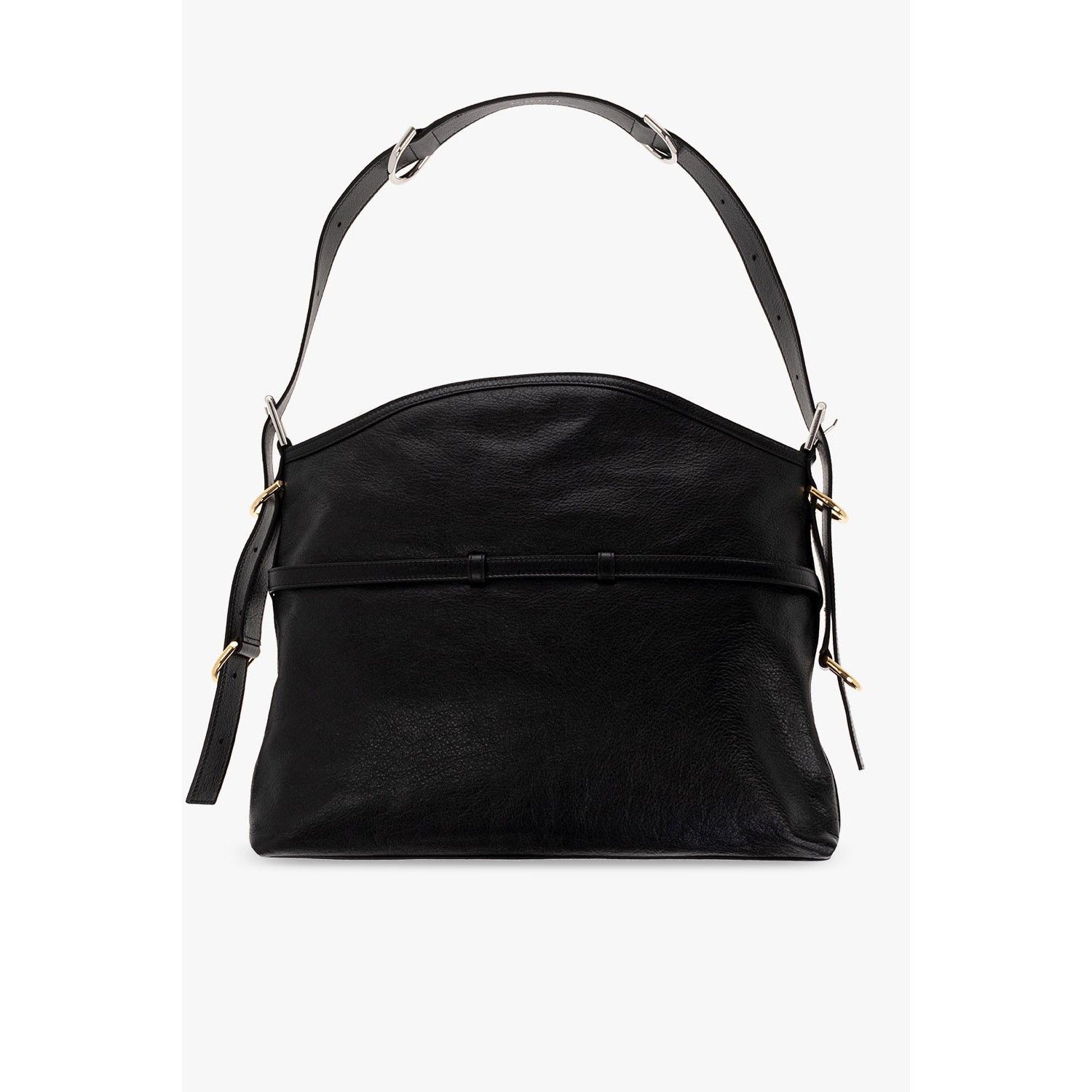 Givenchy GIVENCHY Medium Voyou Strappyy Black Shiny Leather Shoulder Size ONE SIZE - 2 Thumbnail