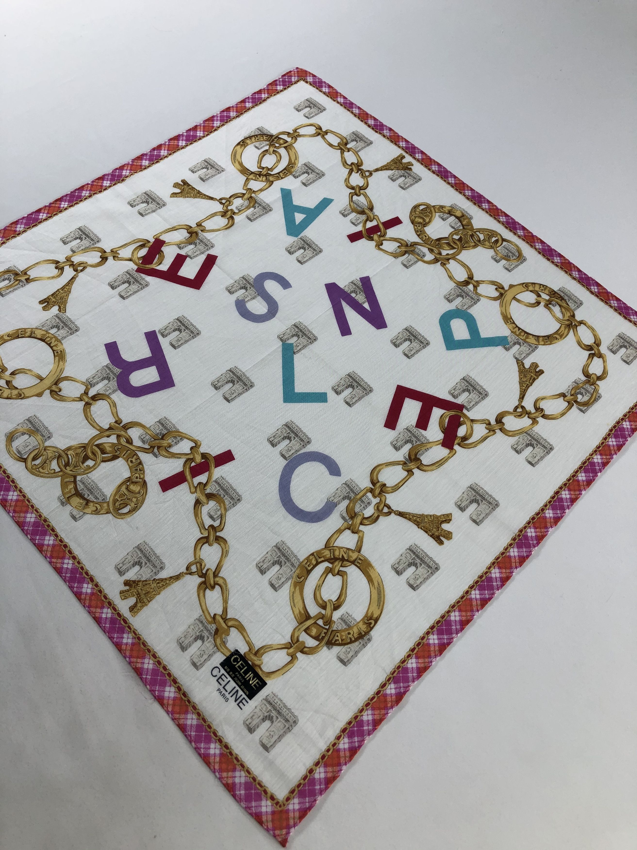 Celine Celine Handkerchief / Bandana / Neckerchief Size ONE SIZE - 3 Thumbnail