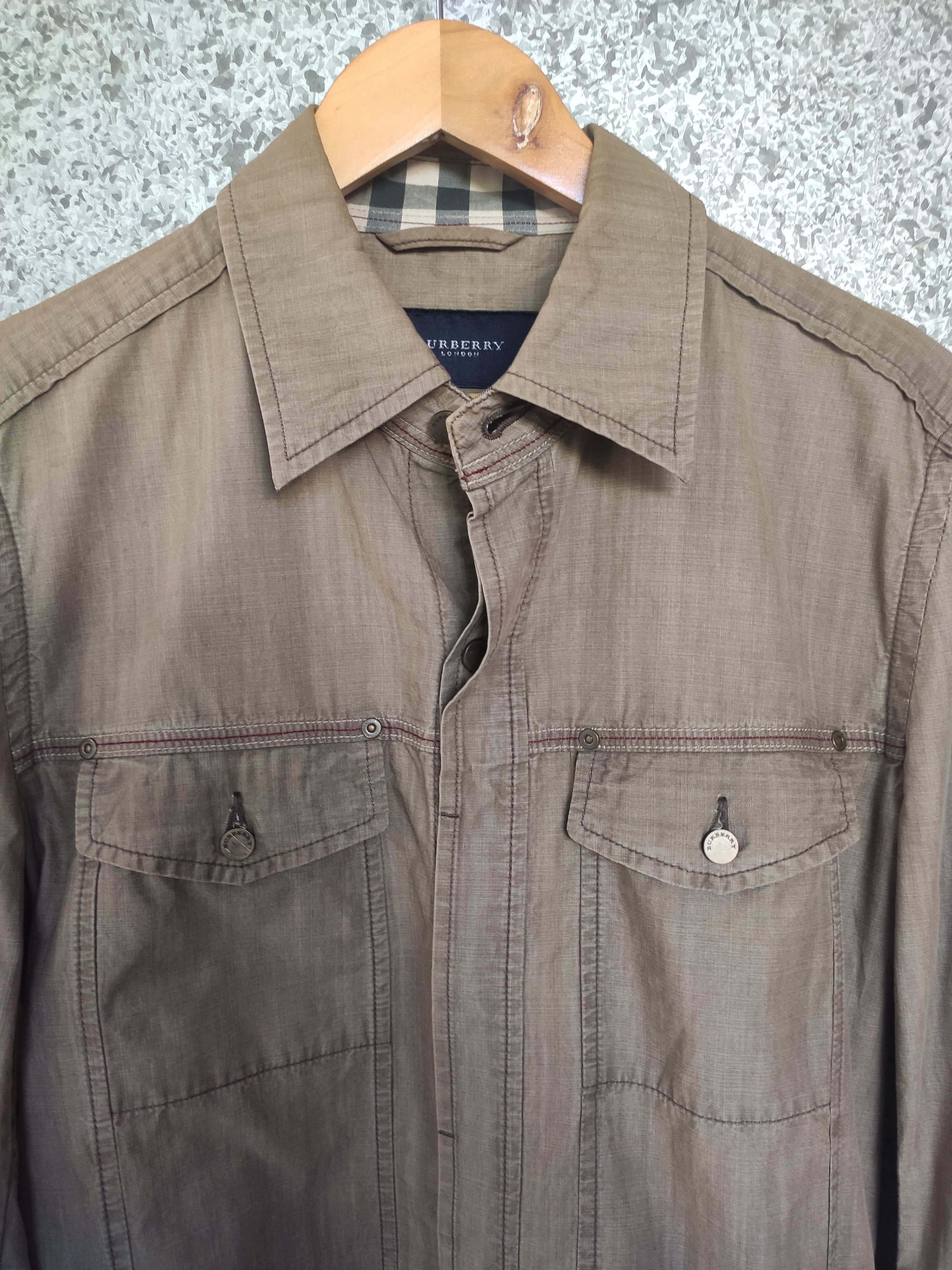 Burberry × Burberry Prorsum Burberry shirt button up Size US L / EU 52-54 / 3 - 1 Thumbnail