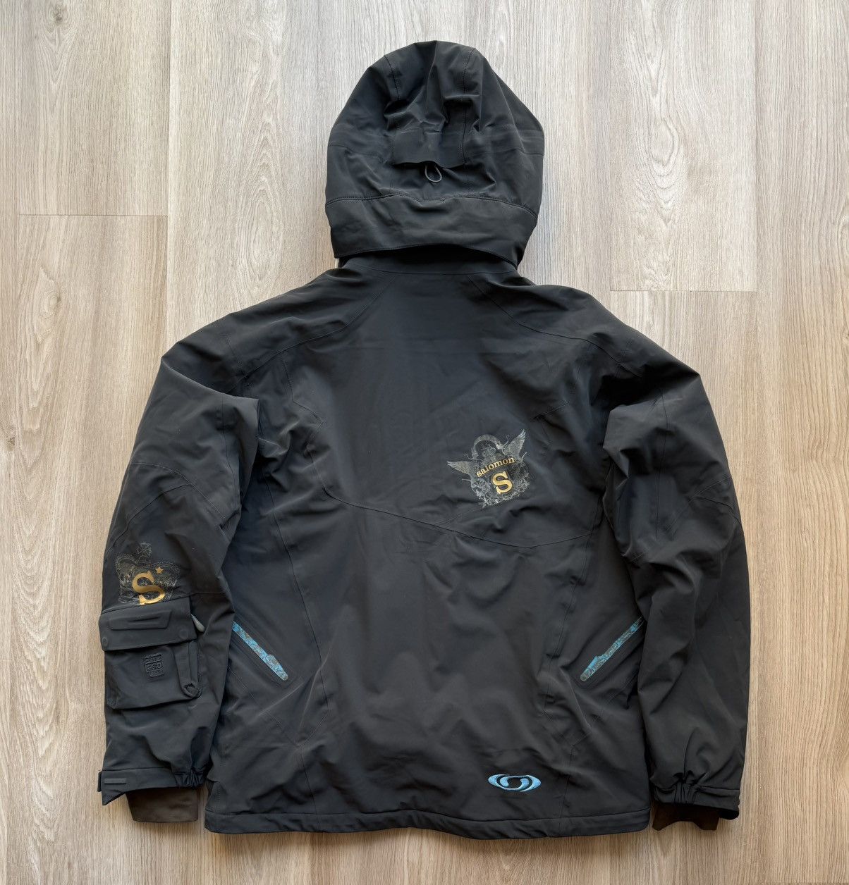 Salomon Vintage Salomon Gray Ski Jacket Size US L / EU 52-54 / 3 - 15 Thumbnail
