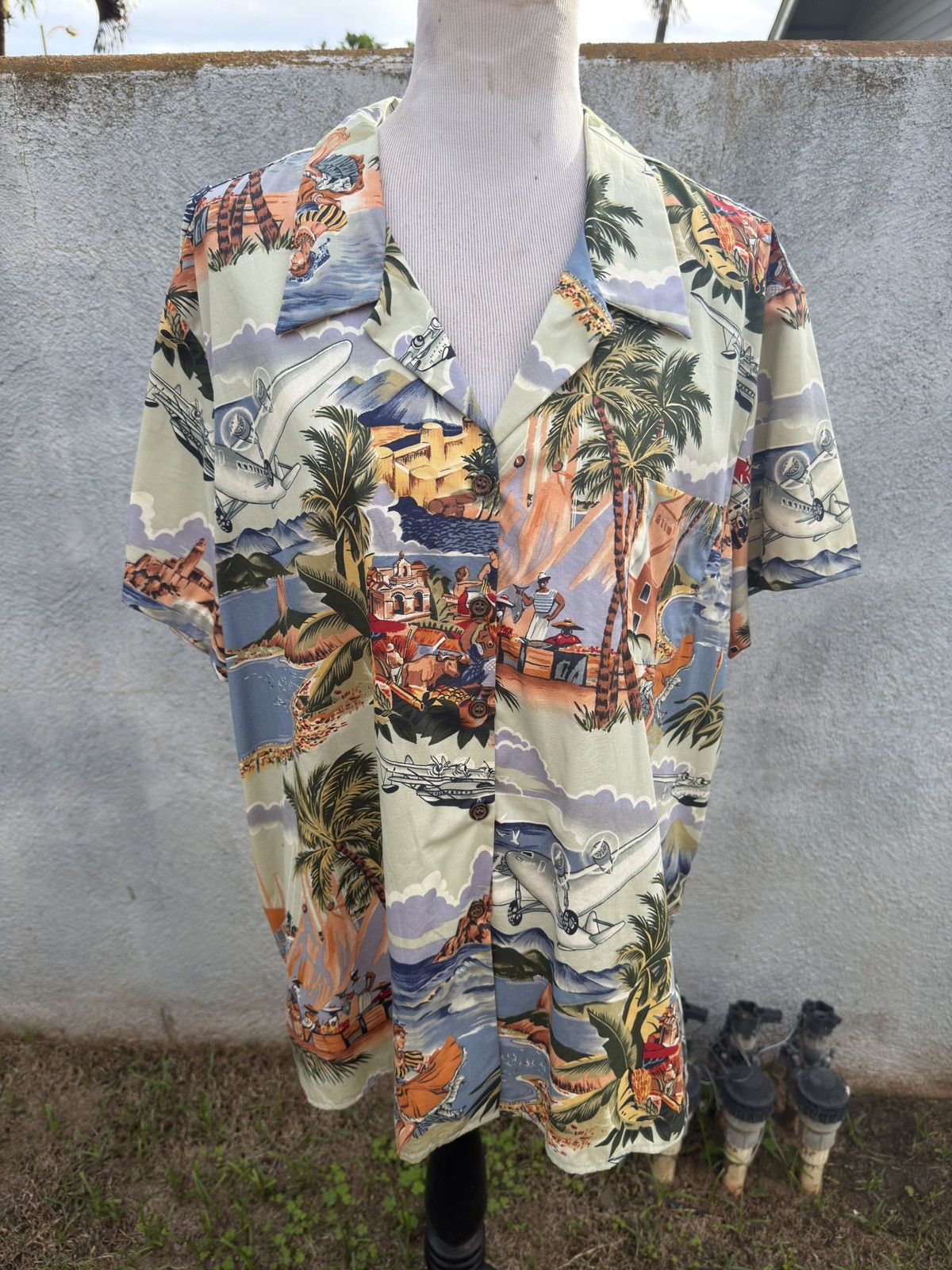 Reyn Spooner PreOwned Reyn Spooner Multicolored Hawaiian Shirt Womens XXL Size XXL / US 16-18 / IT 52-54 - 1 Thumbnail