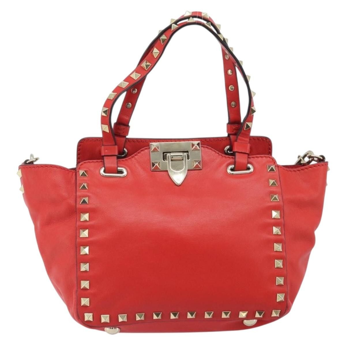 Valentino Valentino Garavani Rockstud Tote Soft Leather Size ONE SIZE - 1 Thumbnail