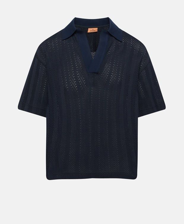 Missoni Knitted polo shirt Size US S / EU 44-46 / 1 - 1 Preview