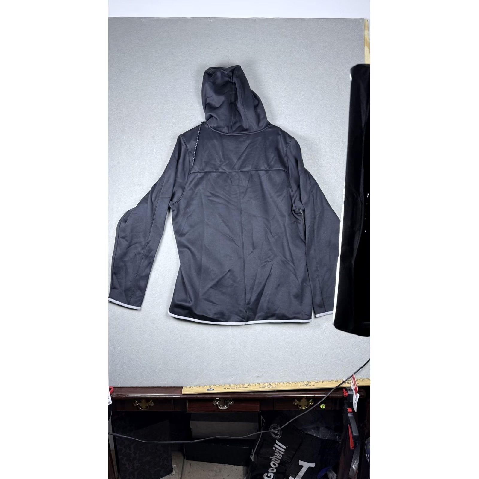 Under Armour Under Armour Hoodie Pullover Mens XL Black SAM Houston Baseball ColdGear Athletic Graphic Print Pockets Hooded Drawstring Size US XL / EU 56 / 4 - 5 Thumbnail