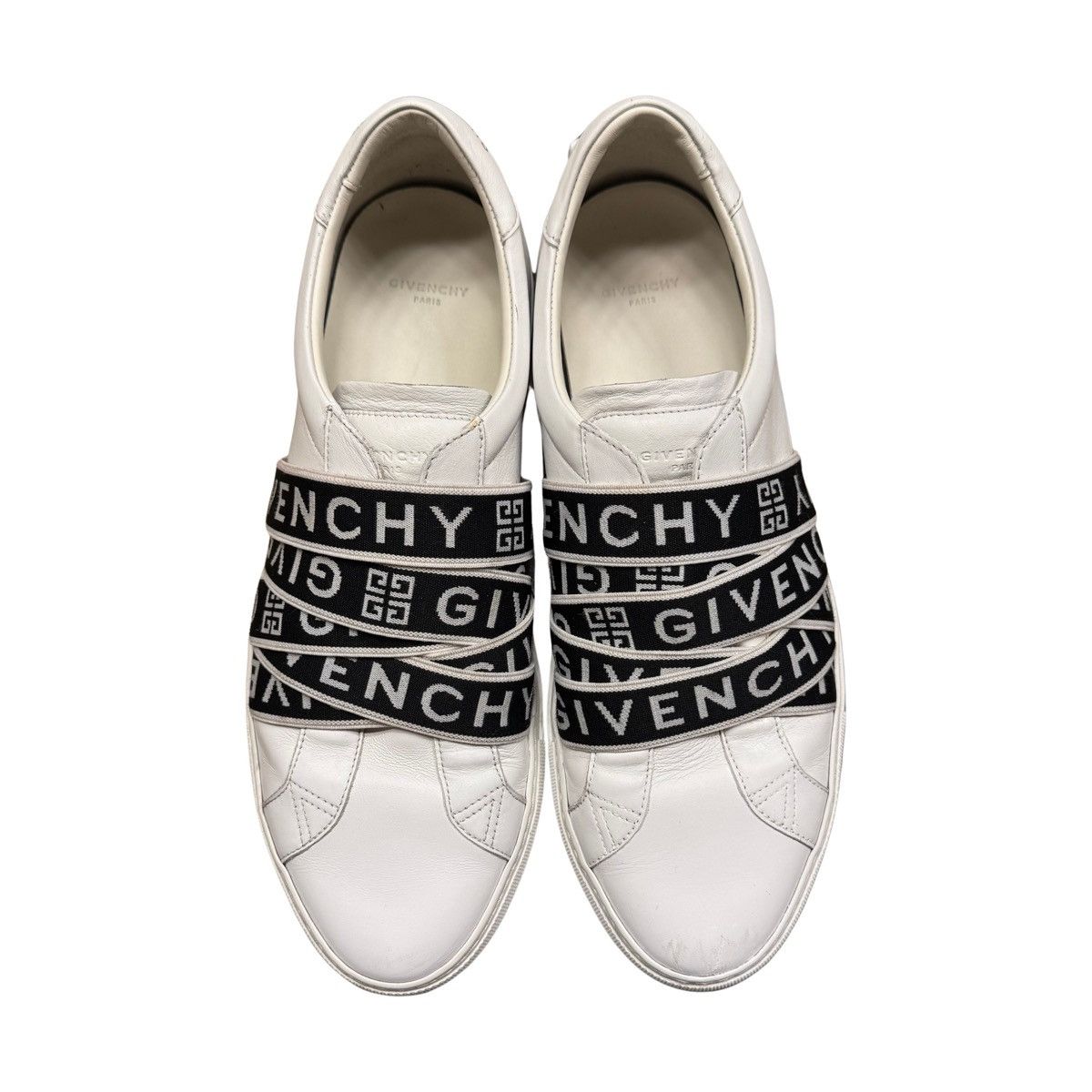 Givenchy White 4G Elastic Urban Knots Sneakers