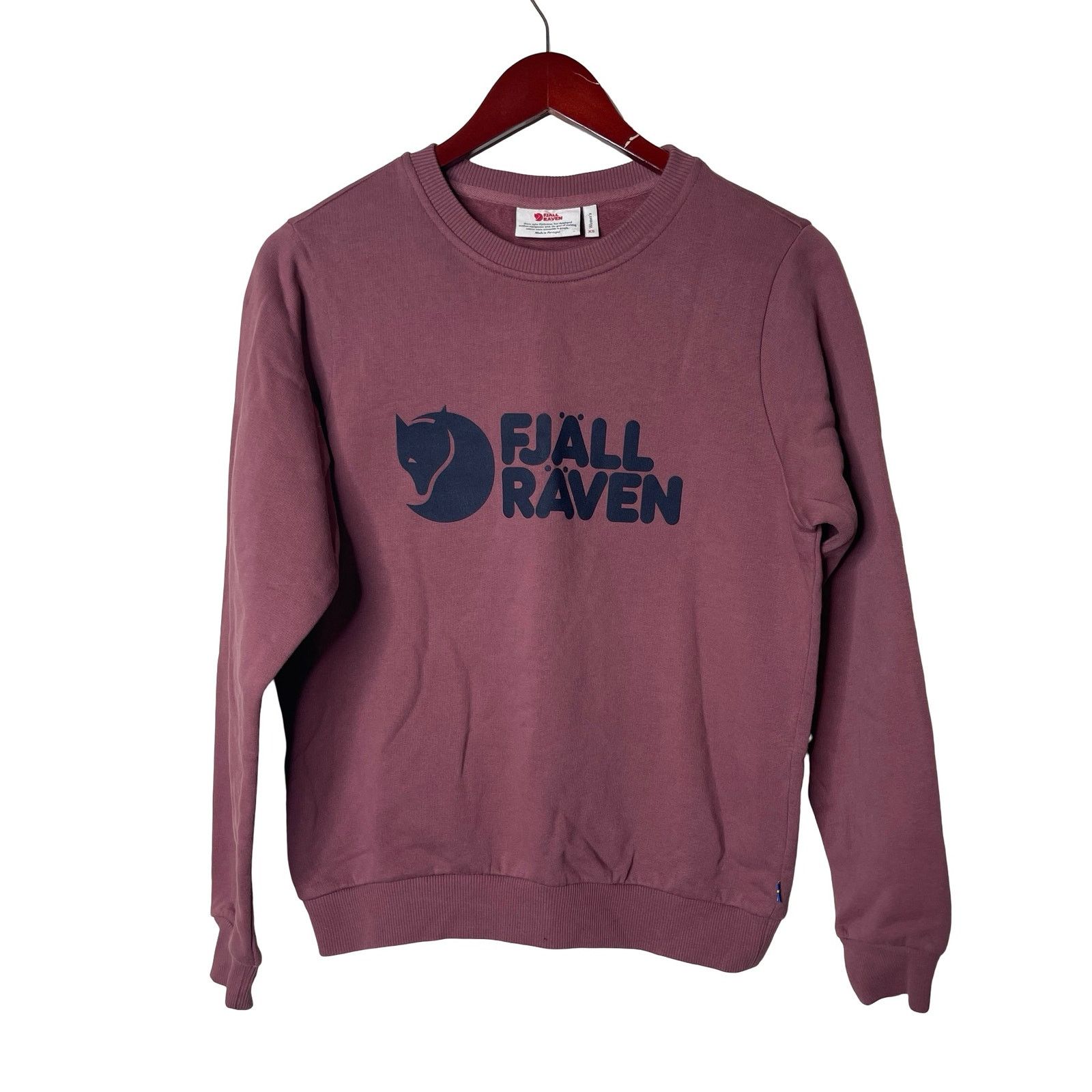 Fjallraven Fjallraven Mesa Mauve Pink Logo Cotton Crewneck Women's XS Size XS / US 0-2 / IT 36-38 - 2 Thumbnail