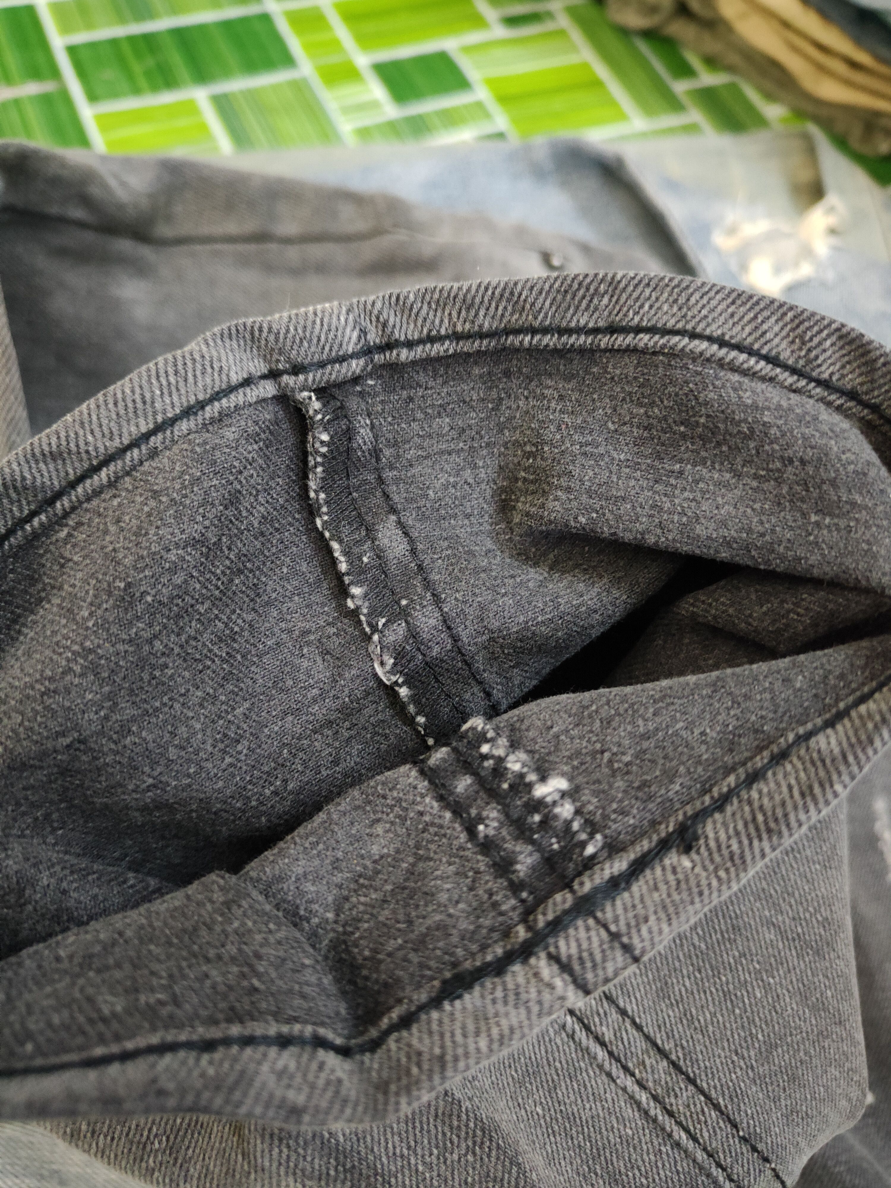 Cheap Monday DL Cheap Monday Black Distressed Ripped denim Jeans #W1481 Size US 32 / EU 48 - 12 Thumbnail
