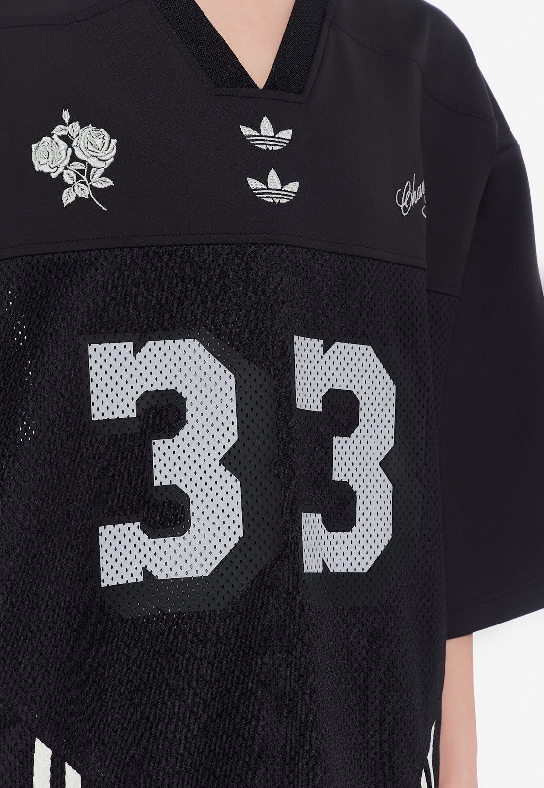 Adidas × Willy Chavarria Last Adidas x Willy Chavarria Jersey Logo Black T-Shirt Size S / US 4 / IT 40 - 3 Thumbnail