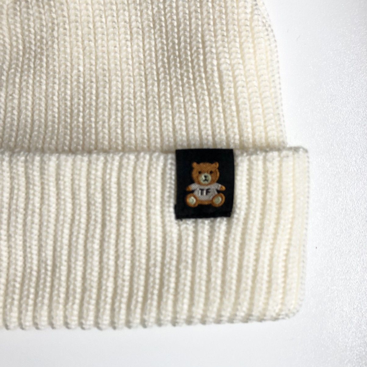 Teddy Fresh Teddy Fresh Beanie LIGHT CREAM Size ONE SIZE - 2 Thumbnail